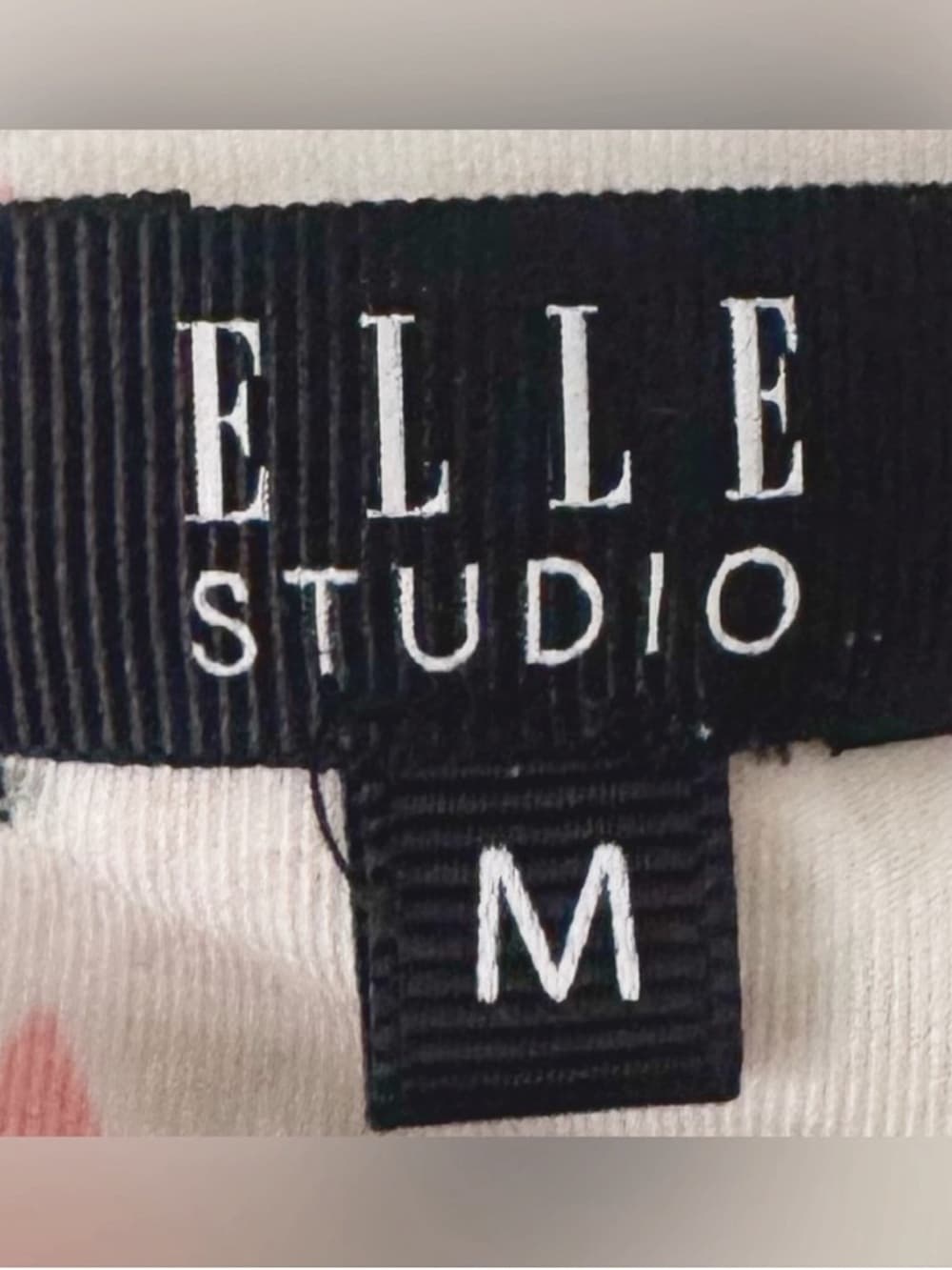 Elle Studio Beige Relaxed Fit Short Sleeve Tee Medium Neutral - Thumbnail 4