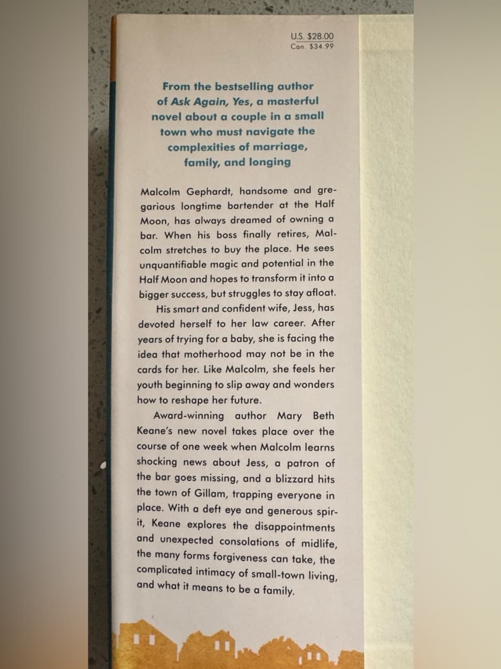 Mary Beth Keane The Half Moon Hardcover Literary Fiction Book - Thumbnail 5