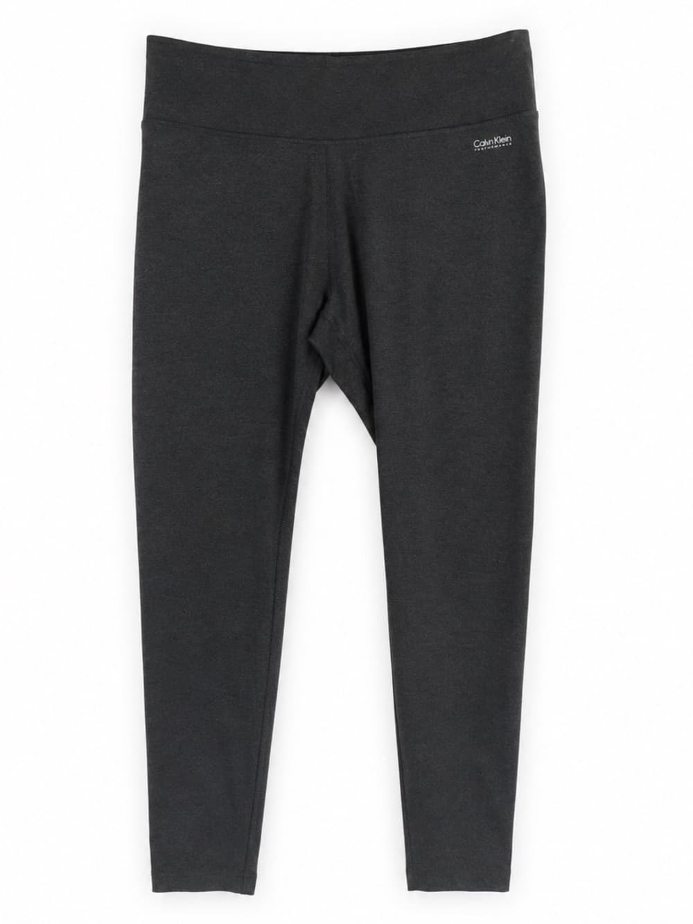 Calvin Klein Gray Performance Leggings 1X Plus Quick Dry Athletic - Thumbnail 8