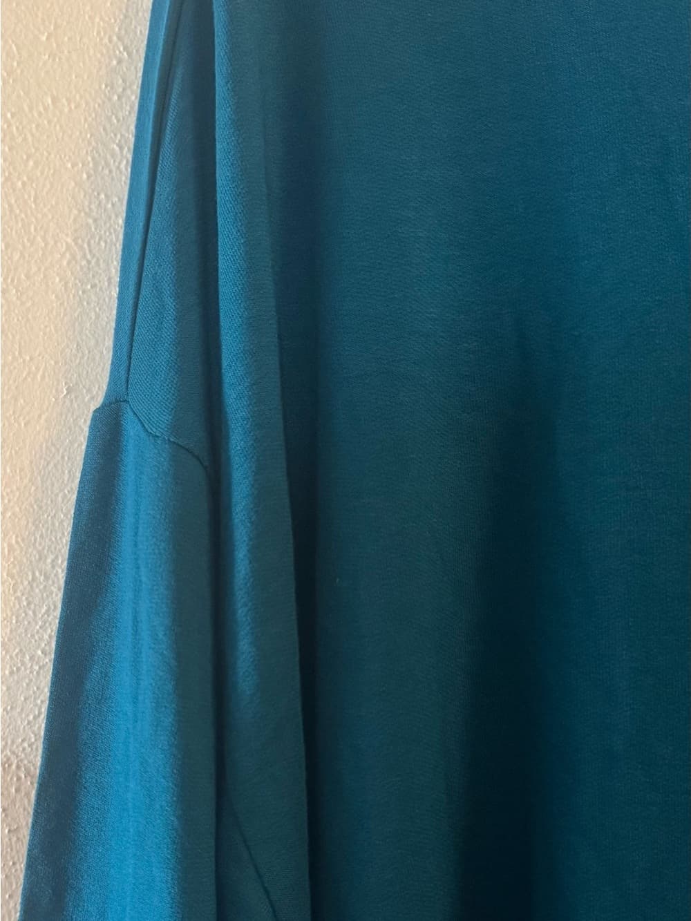 Liz Claiborne Teal Plus Size Long Sleeve Blouse 2X Side Slit Flowy - Thumbnail 3