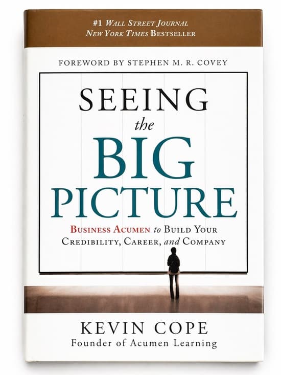 Seeing the Big Picture Kevin Cope Paperback Book Business Leadership Study Guide - Thumbnail 8