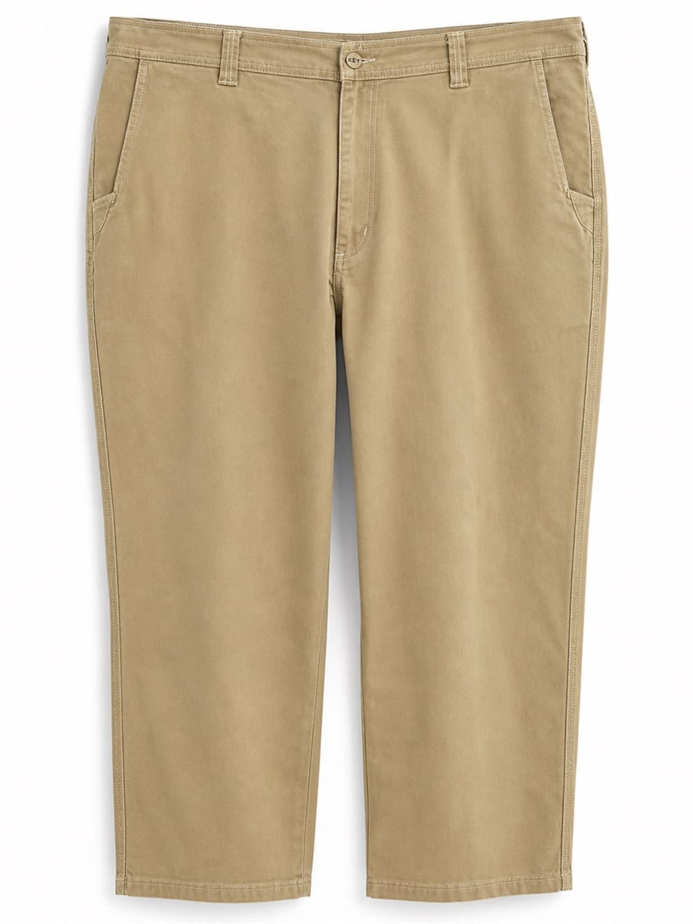 KEY Bowman Flex Work Pants 46x32 Relaxed Fit Khaki Stretch Utility - Thumbnail 9