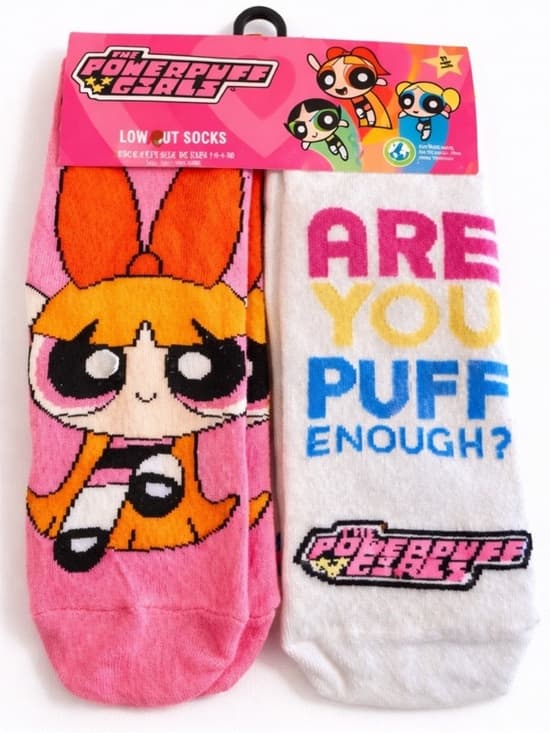 Powerpuff Girls 10 Pair Low Cut Socks Cartoon Network Blossom Bubbles Buttercup - Thumbnail 4