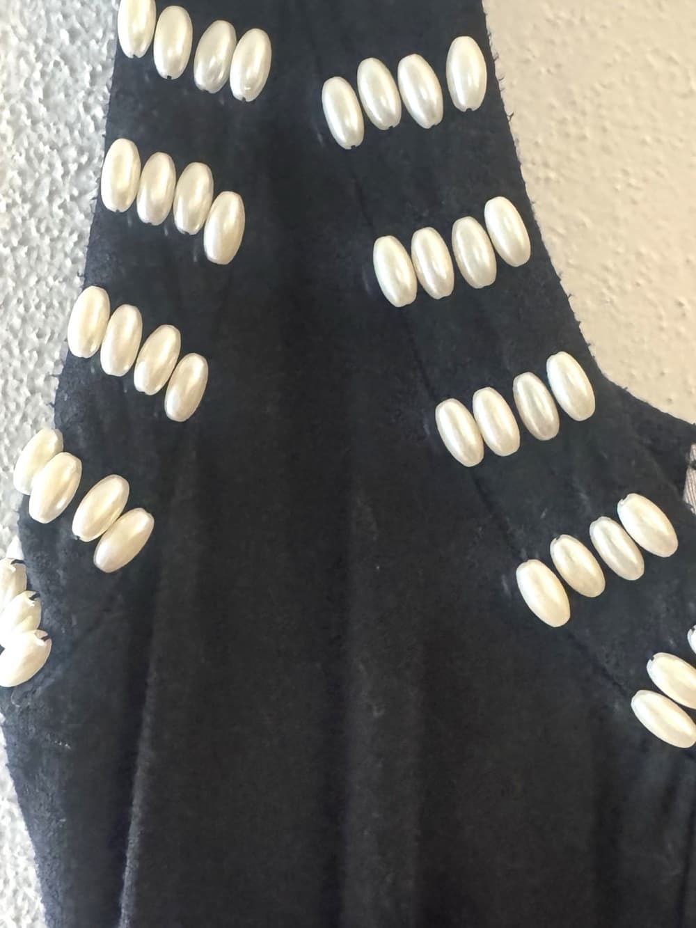 Body Central Women's Black Studded Embellished Sleeveless Midi Dress Size Small - Thumbnail 3
