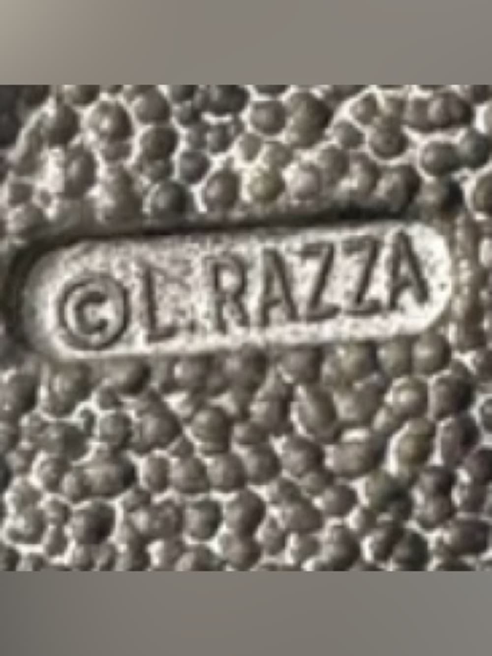 Luca Razza Vintage Blue Enamel Butterfly Brooch Silver Tone Statement Pin - Thumbnail 4