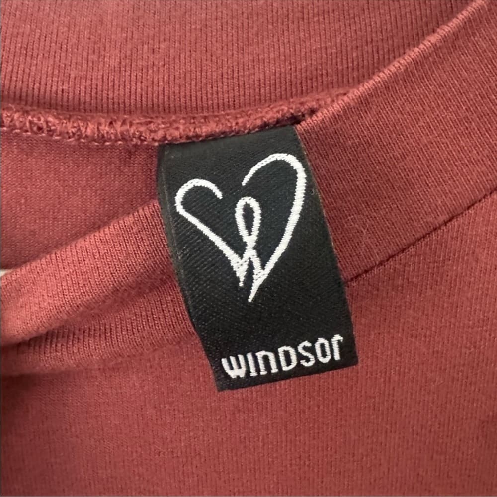 Windsor Red Bodycon Mini Dress S Short Sleeve Fitted Going Out - Thumbnail 3