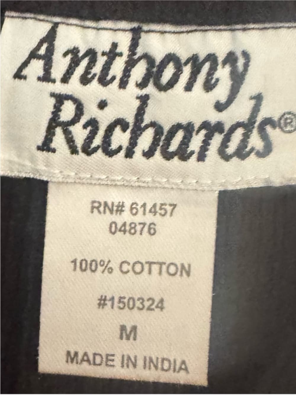 Anthony Richards Black Cotton Sleeveless A-Line Dress Size M - Thumbnail 4