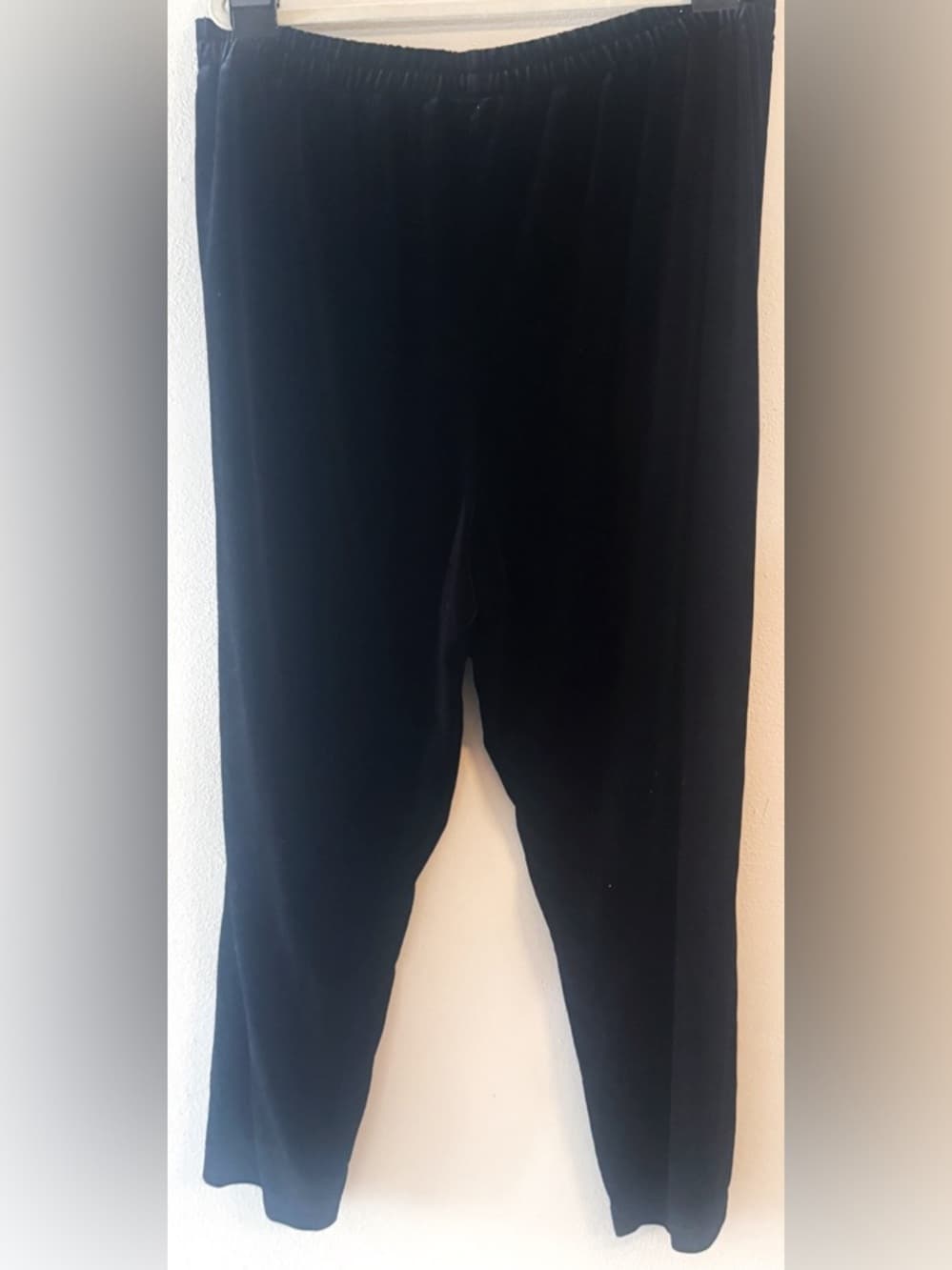 Dressbarn Women's Black Straight Leg Stretch Pants Elastic Waist Plus Size 20W - Thumbnail 2