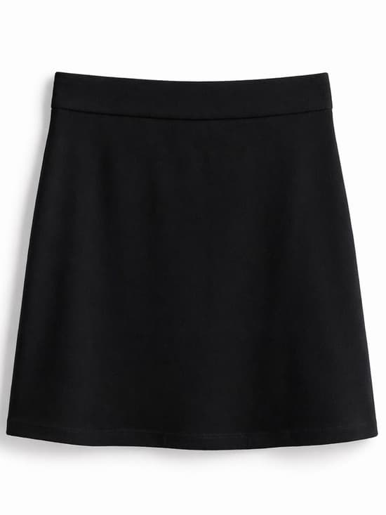 Jones New York Black Mini Skirt S High Waist Stretch Career Classic - Thumbnail 9