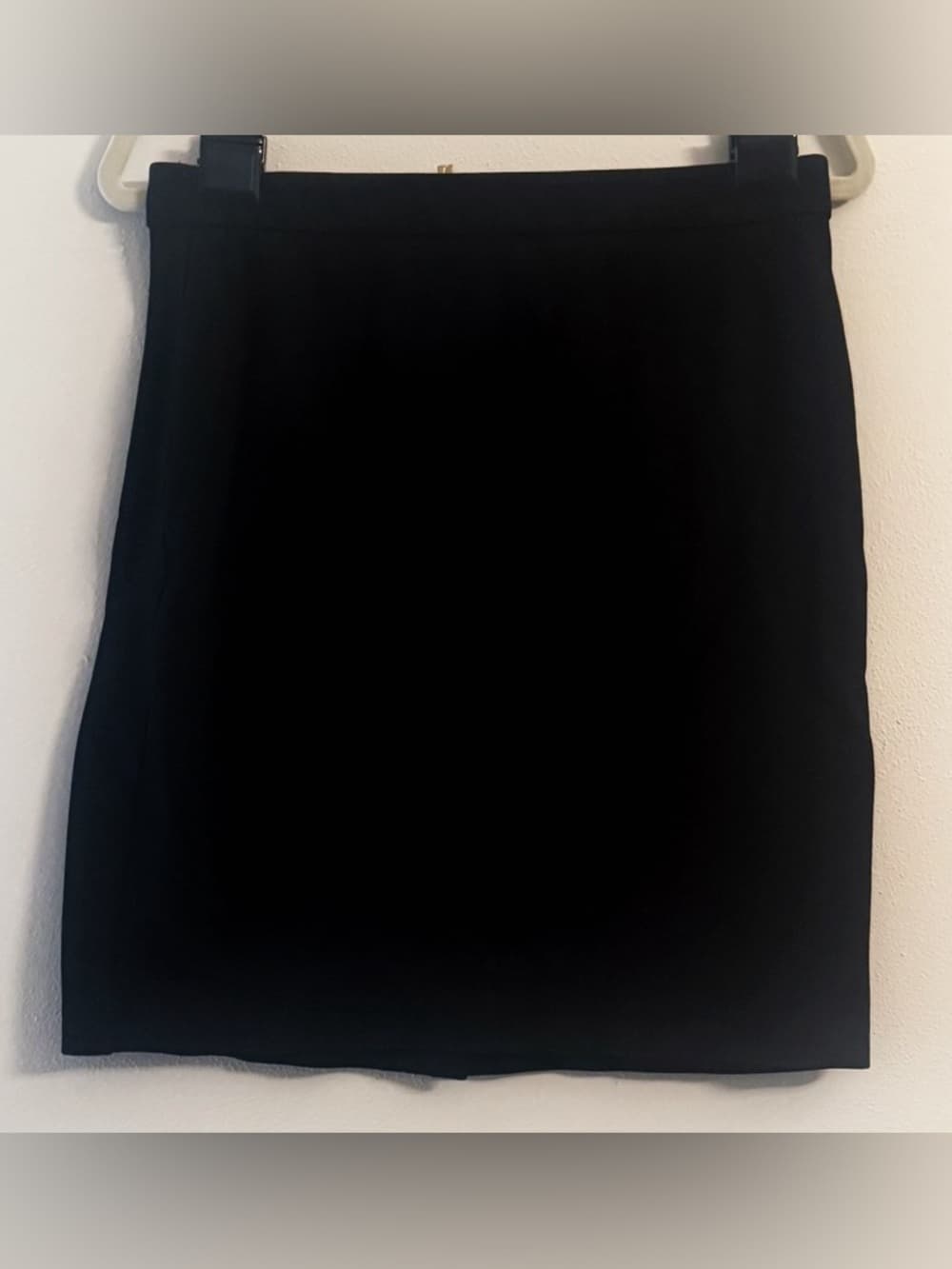 Jones New York Black Mini Skirt S High Waist Stretch Career Classic