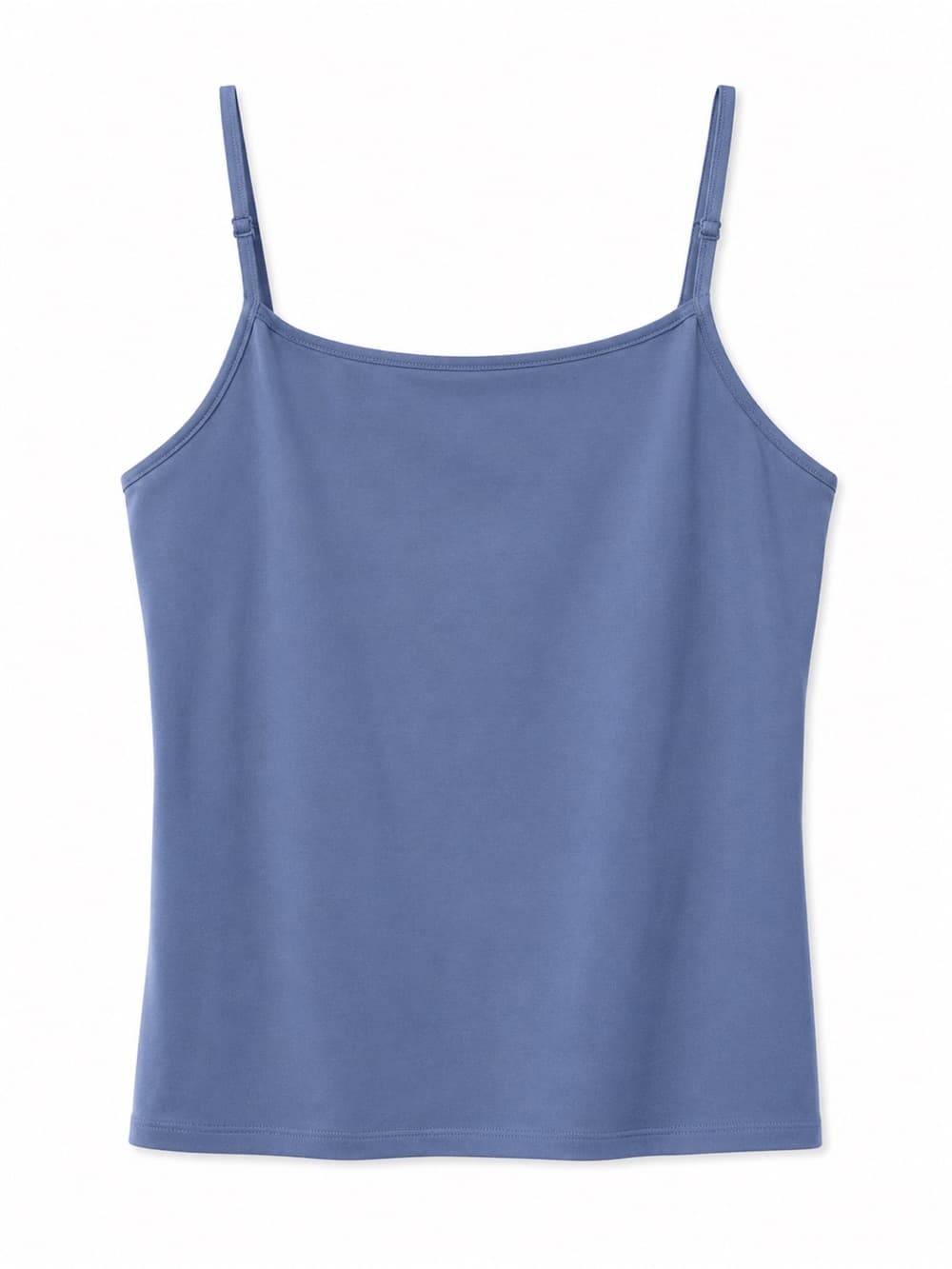 Nine West Slate Blue Spaghetti Strap Cami Tank Top XXL - Thumbnail 7