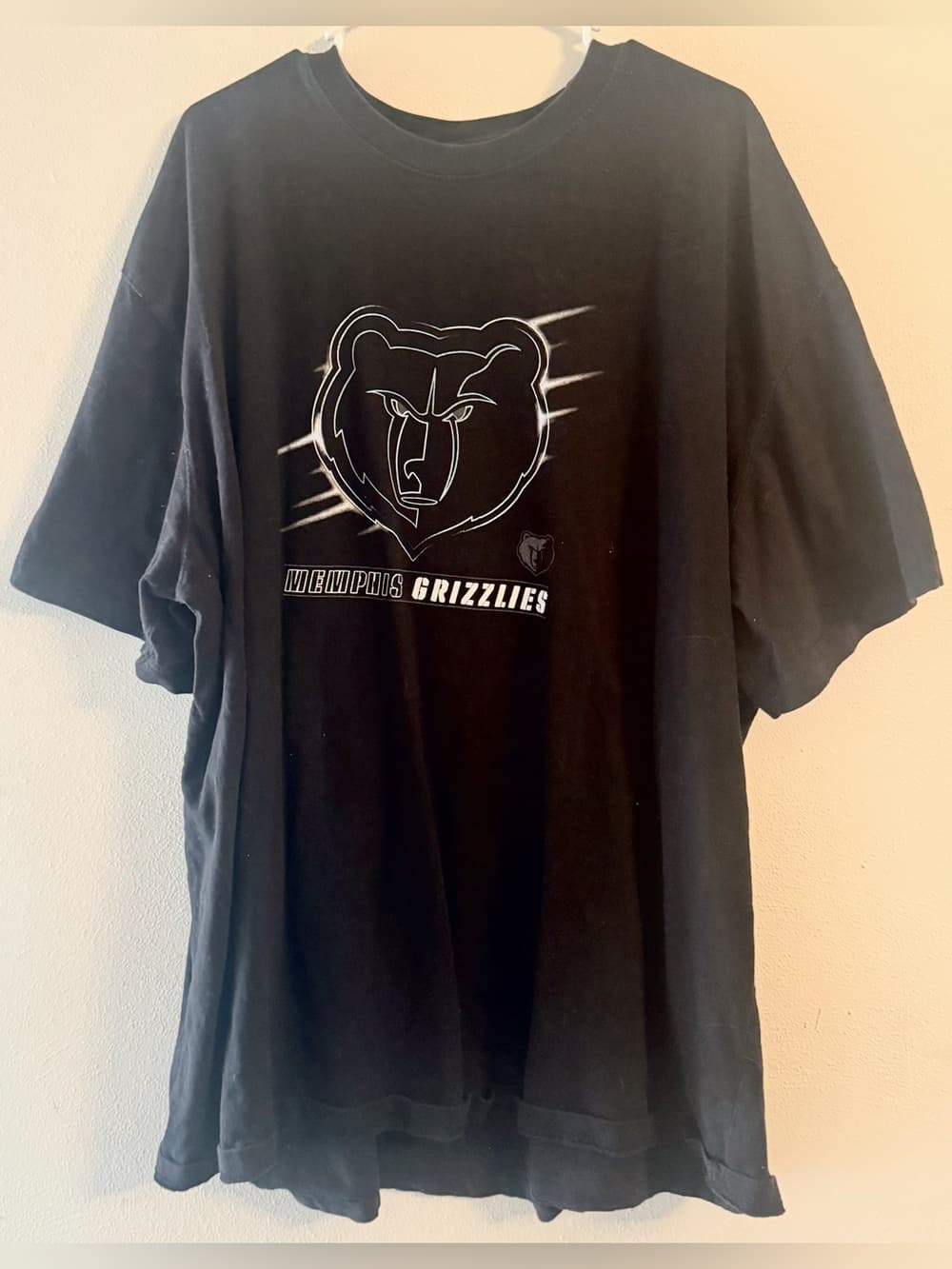 Fanatics Memphis Grizzlies Graphic Tee 3XL Black NBA Fan Short Sleeve