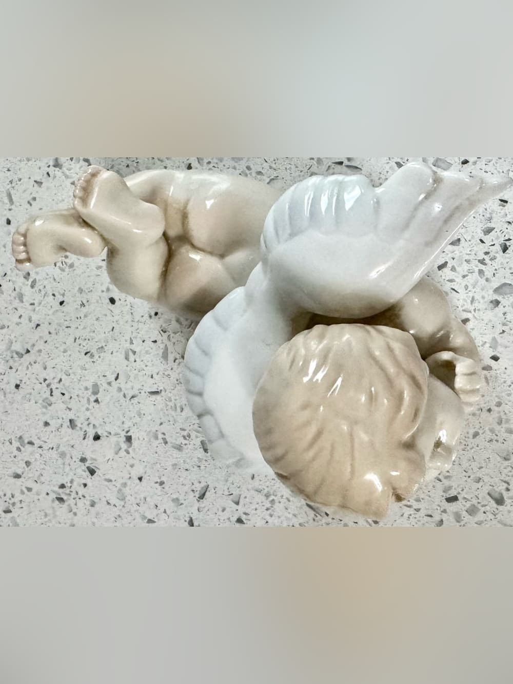 Vintage Russ Berrie Dreamangels Mischief in Heaven Cherub Figurine - Thumbnail 4