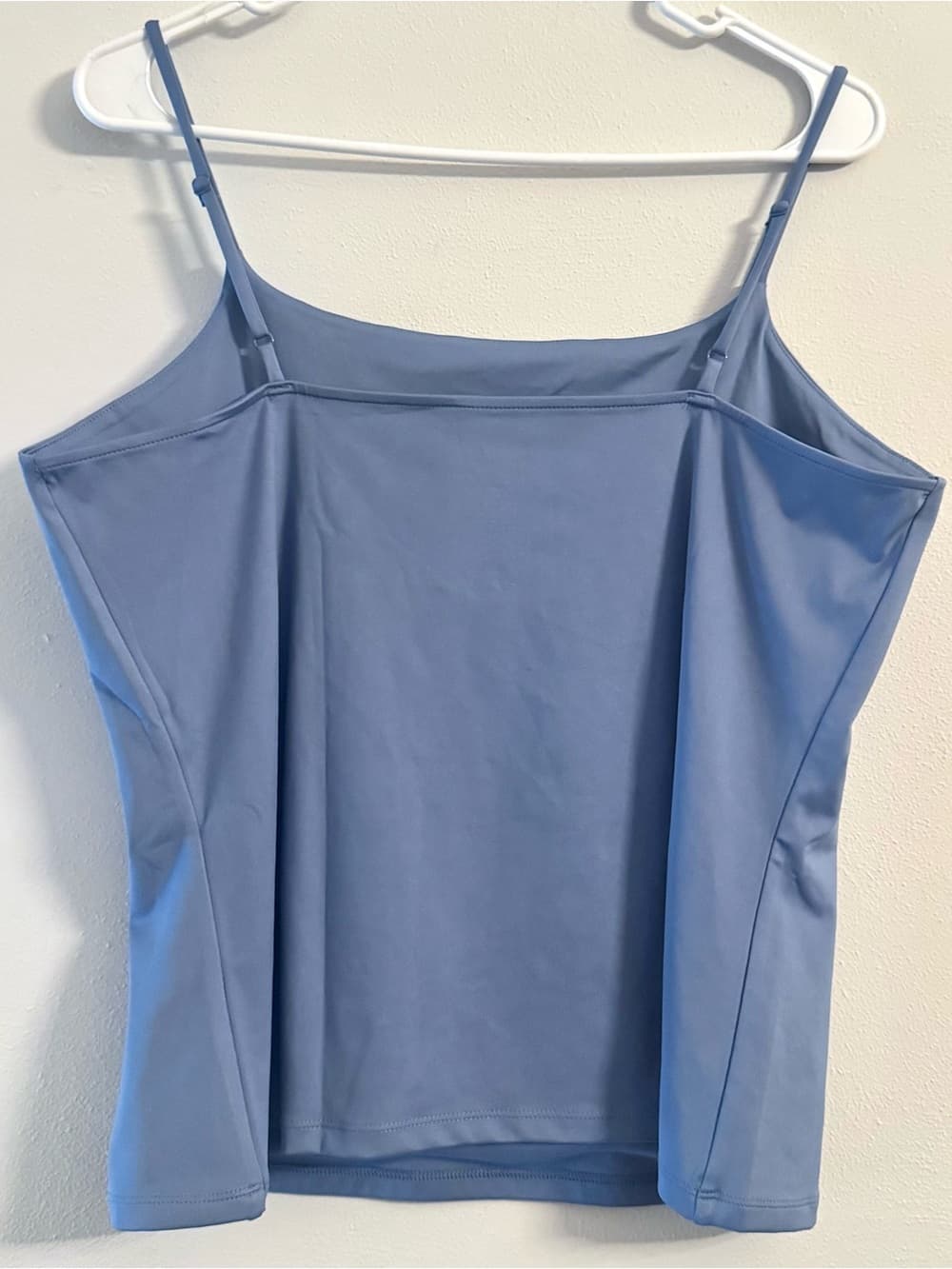 Nine West Slate Blue Spaghetti Strap Cami Tank Top XXL - Thumbnail 2