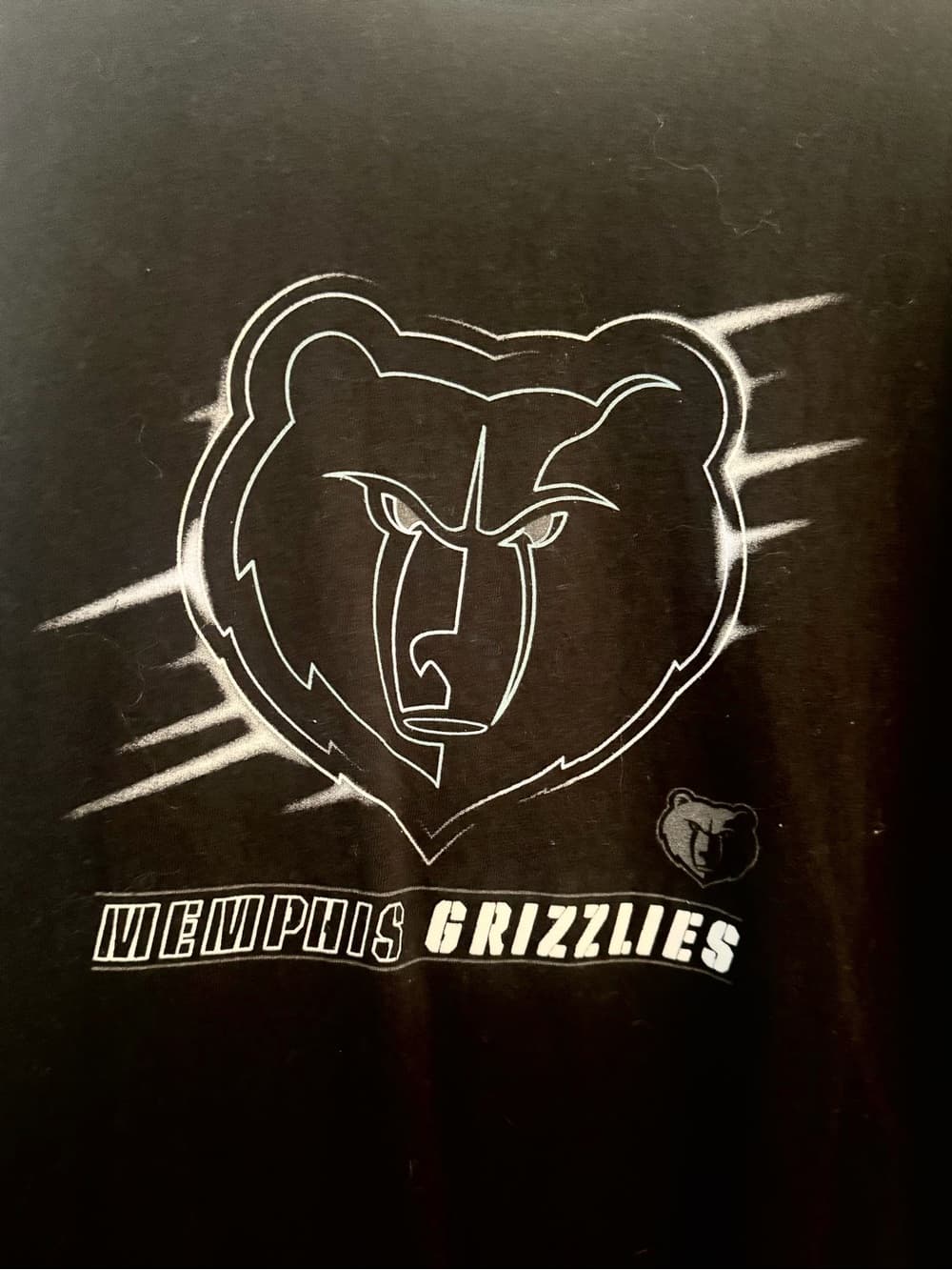 Fanatics Memphis Grizzlies Graphic Tee 3XL Black NBA Fan Short Sleeve - Thumbnail 3