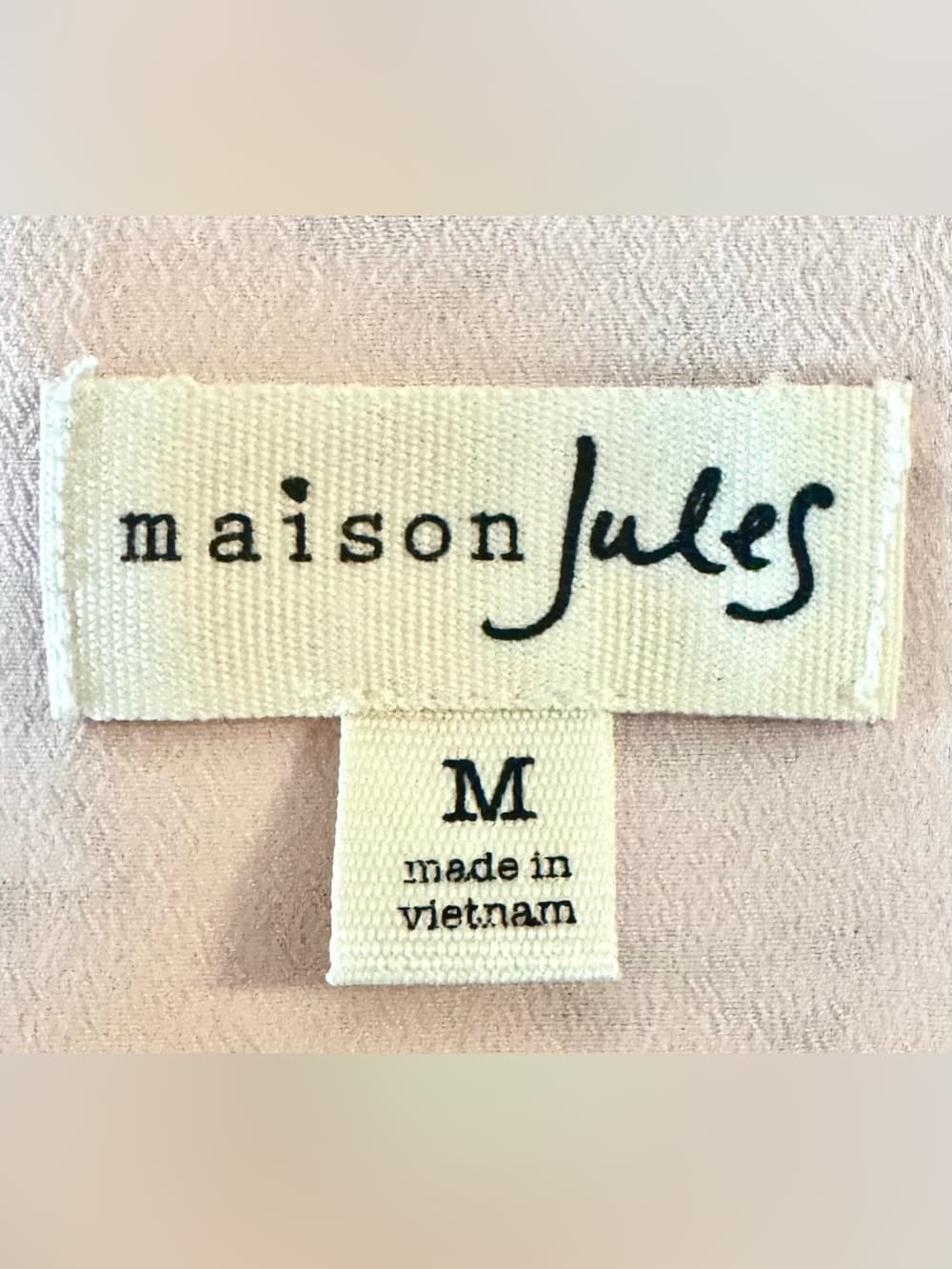 Maison Jules Women's Pink Nautical Sailboat Print Cami Tank Top Size Medium - Thumbnail 4