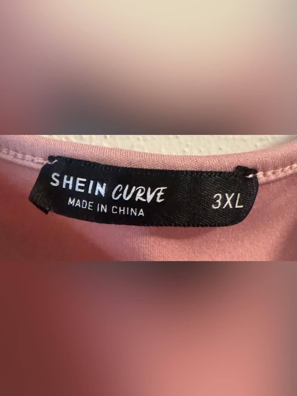 SHEIN Curve Women's Dusty Pink Ruched Drawstring Tank Top Plus Size 3X - Thumbnail 7