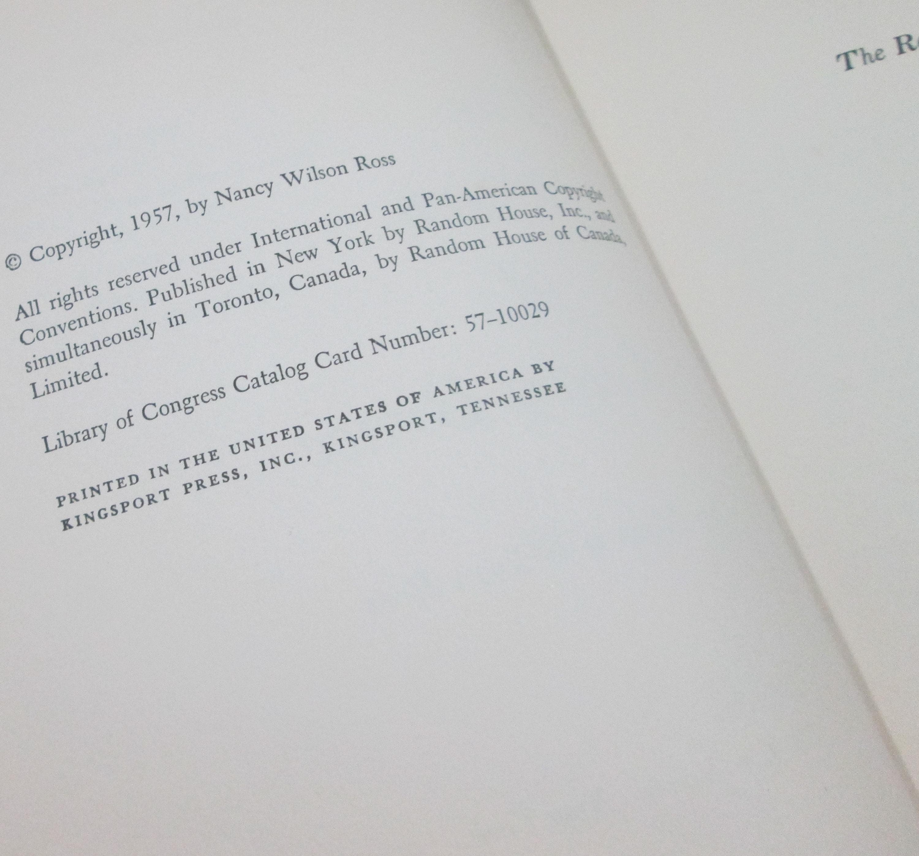 The Return of Lady Bruce by Nancy Wilson Ross, 1957, Vintage Book - Thumbnail 4