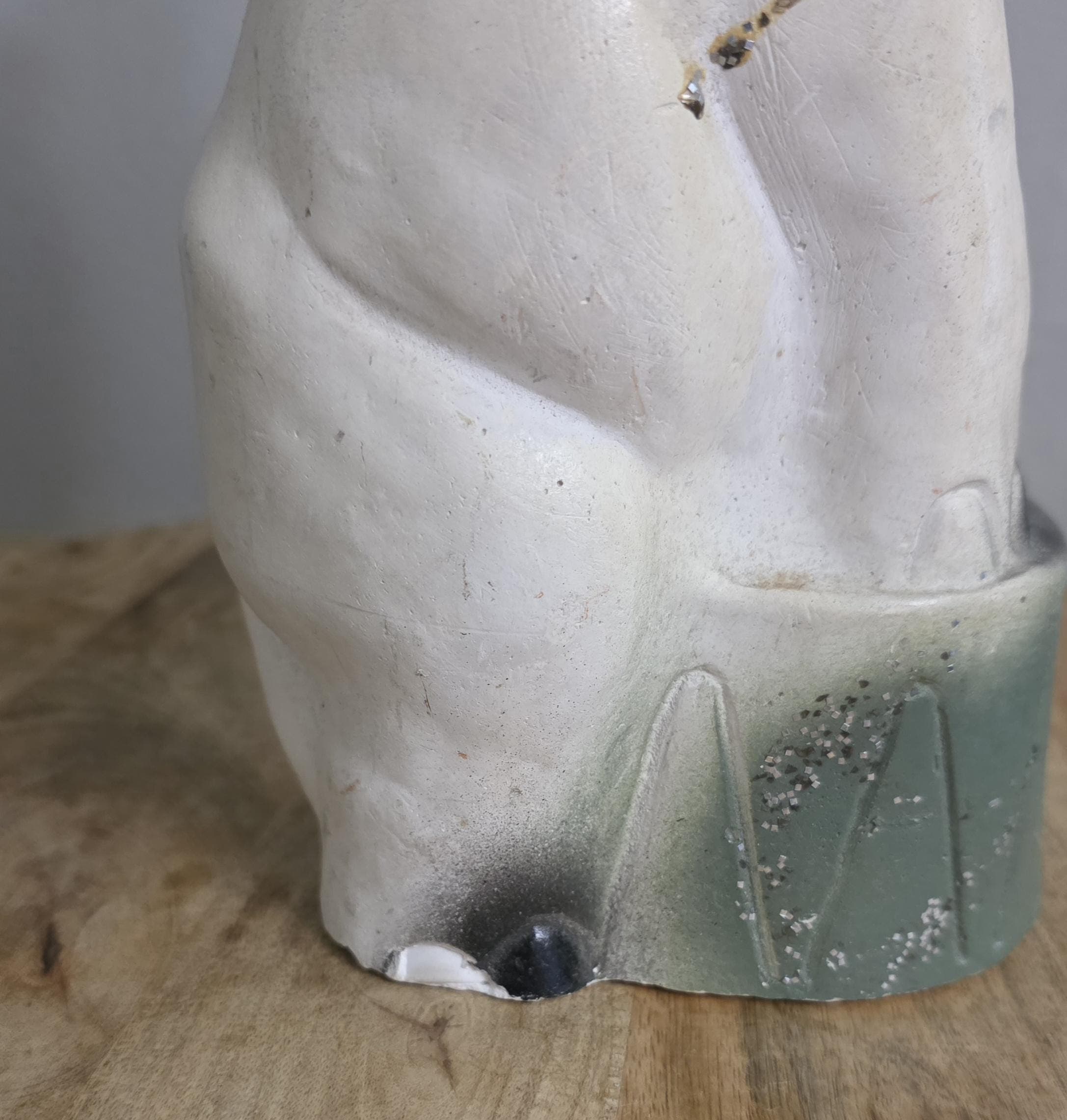 Vintage Carnival Chalkware Elephant Bank - Thumbnail 3