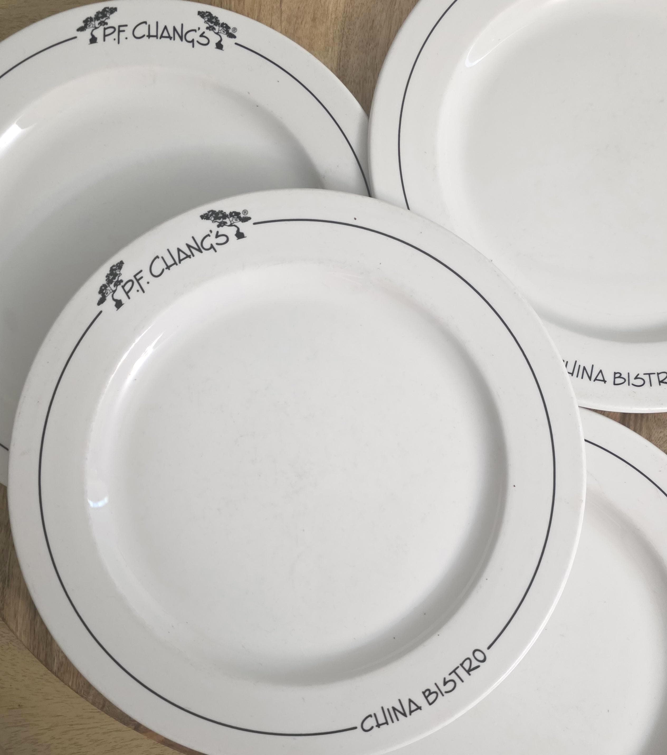 Vintage PF Chang's Chinese Restaurant Plates