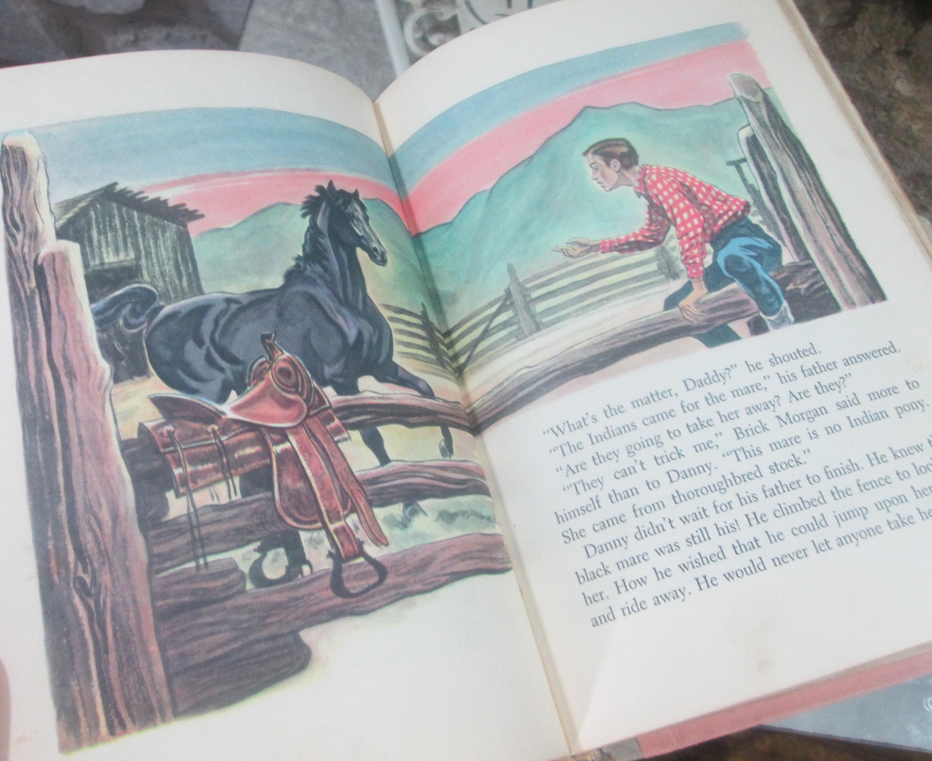 Vintage Children's Book, 1963 Compilation, Embossed Cover - Thumbnail 4