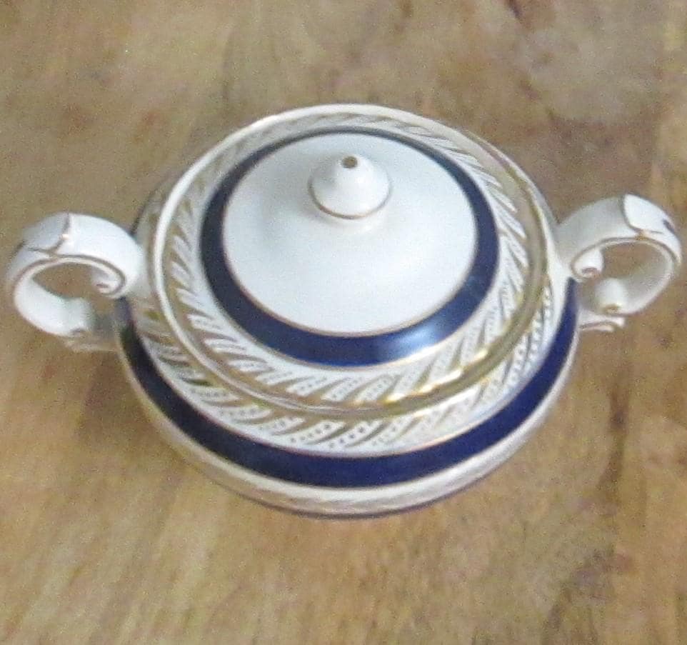 Vintage Crown Ducal English Sugar Bowl - Thumbnail 2