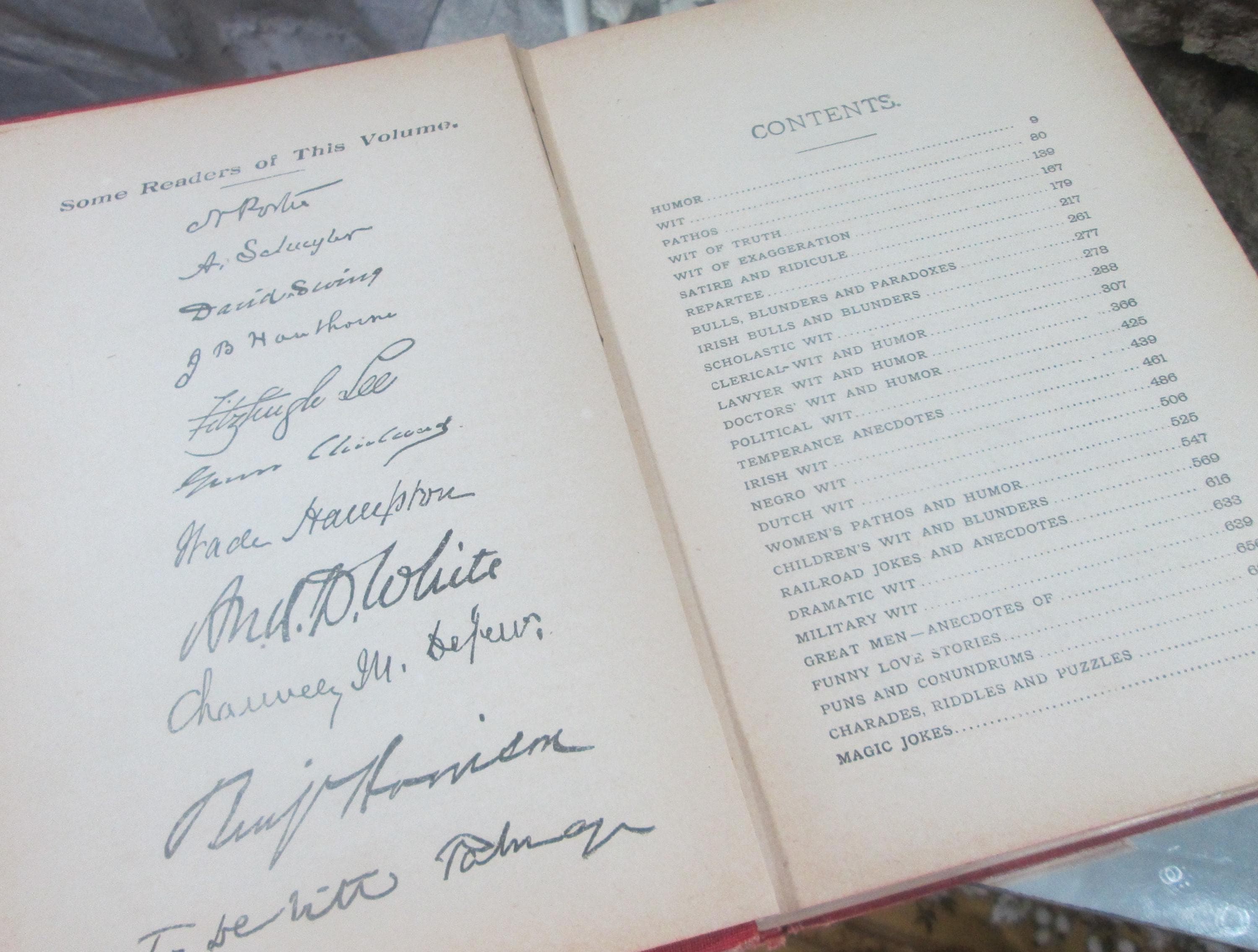 Antique Book Hot Stuff by Famous Funny Men, Mark Twain, 1909 - Thumbnail 7