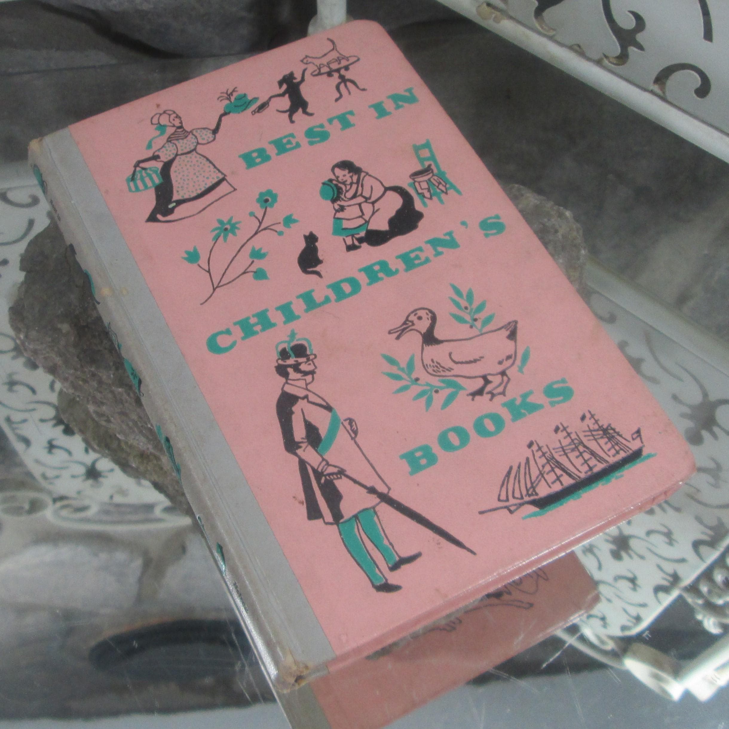 Vintage Children's Book, 1963 Compilation, Embossed Cover