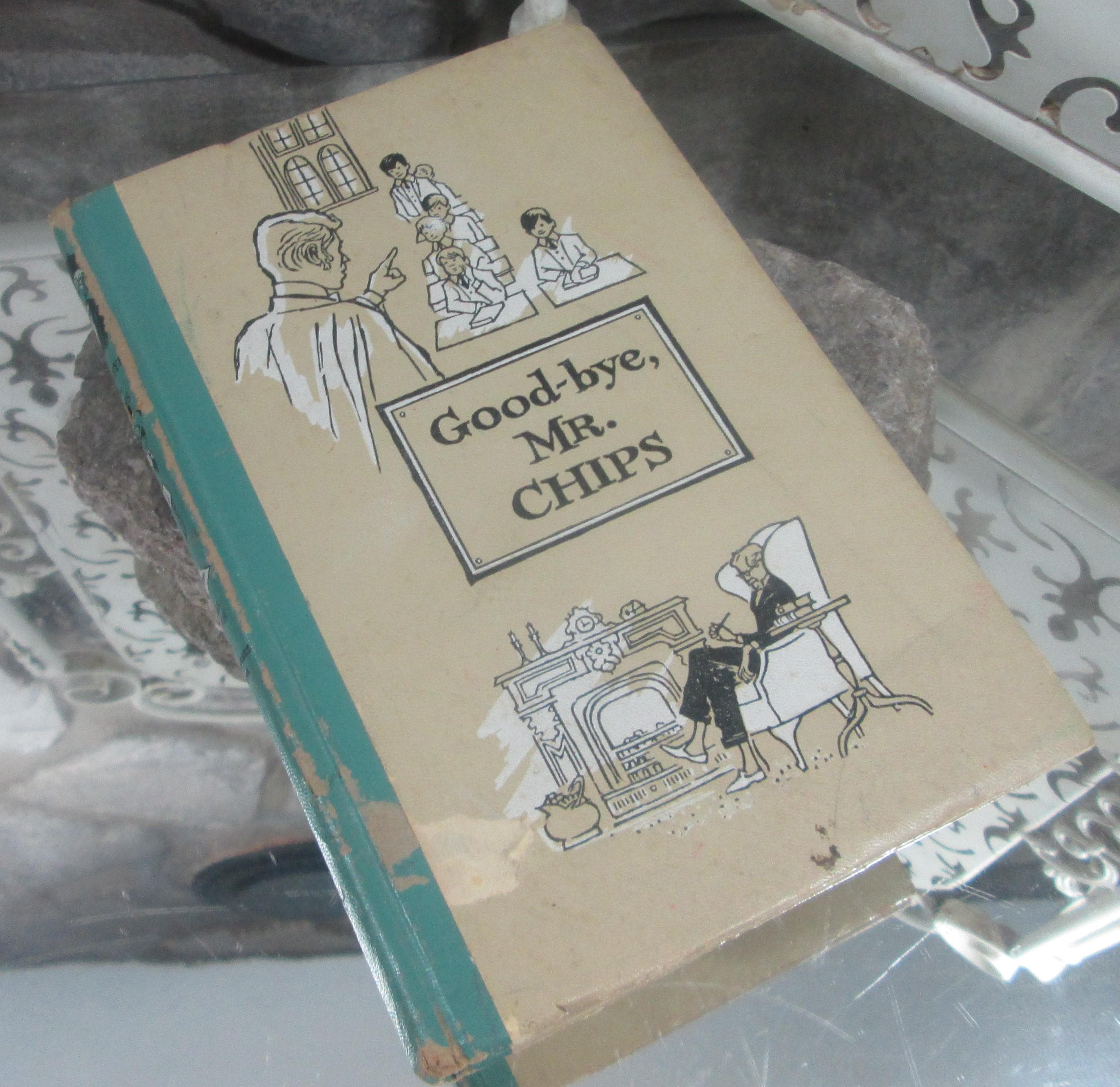 Goodbye, Mr. Chips by James Hilton, Junior Deluxe Edition, 1962, Vintage Book