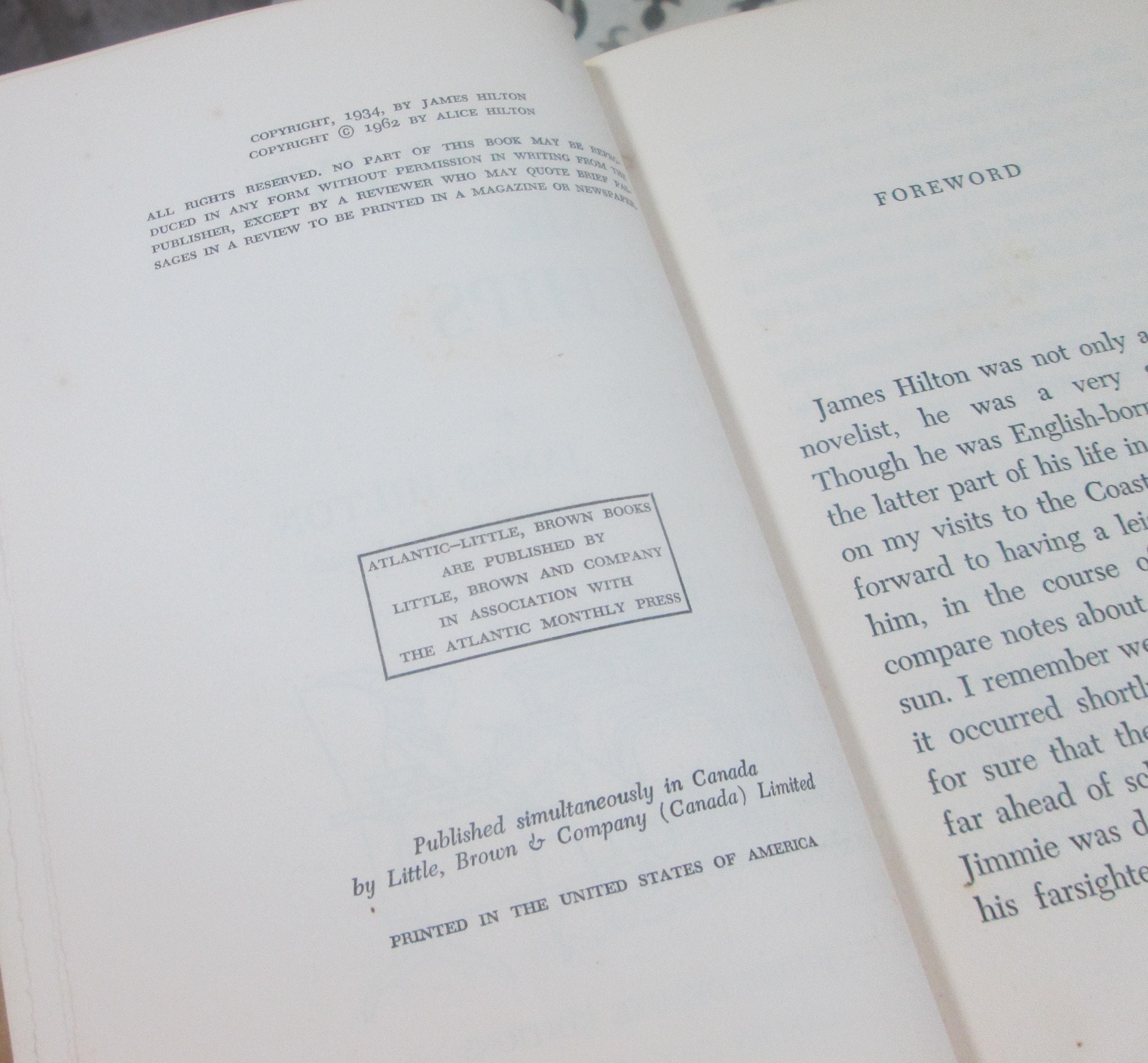 Goodbye, Mr. Chips by James Hilton, Junior Deluxe Edition, 1962, Vintage Book - Thumbnail 4