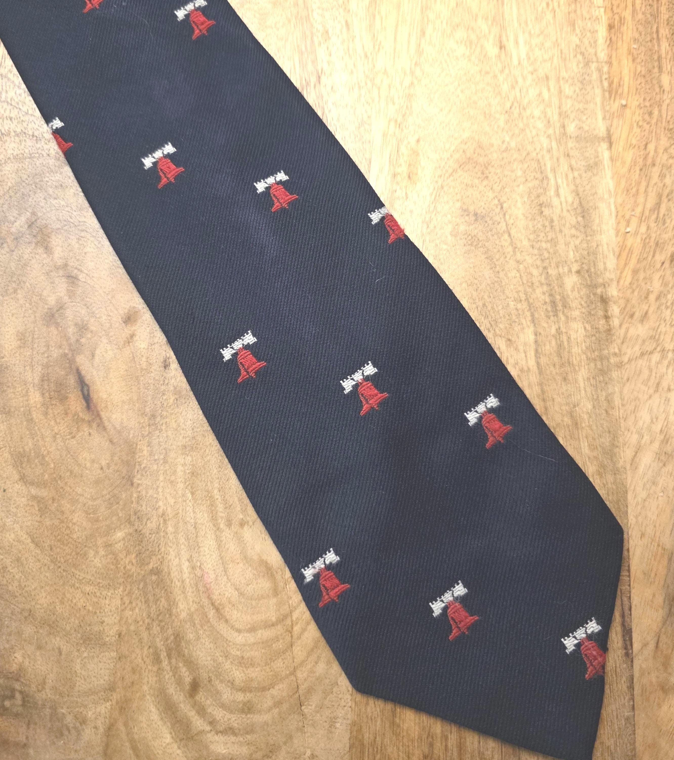 Vintage Liberty Bell Necktie