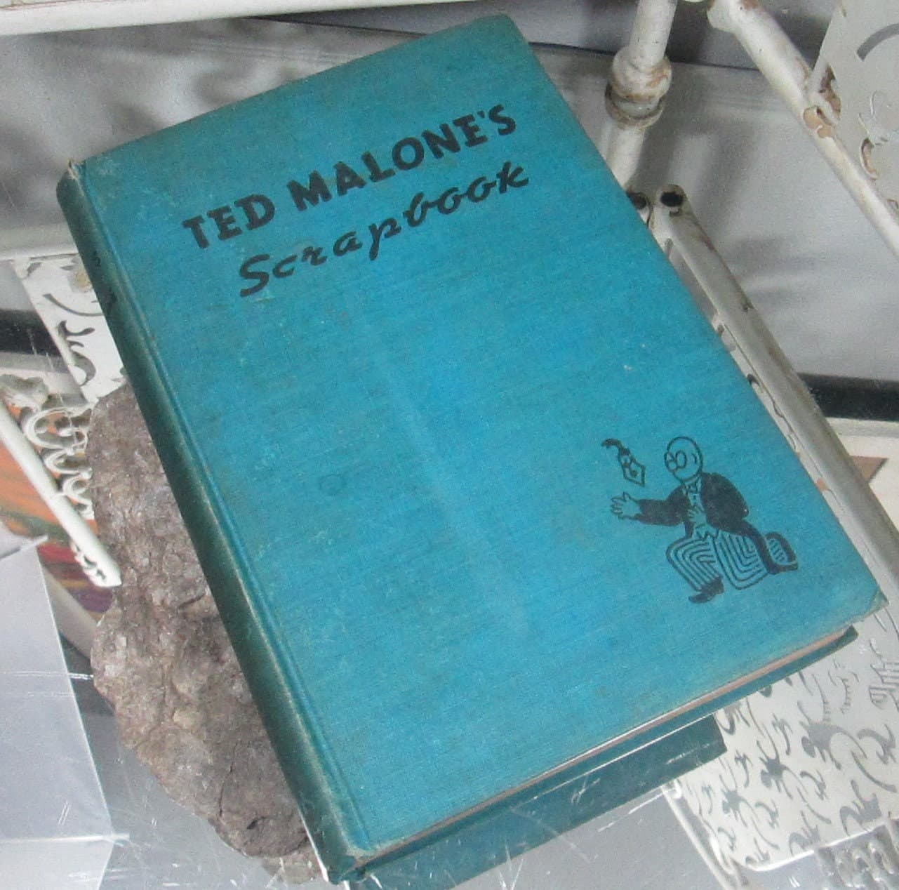 Vintage Book Ted Malone's Scrapbook, 1941