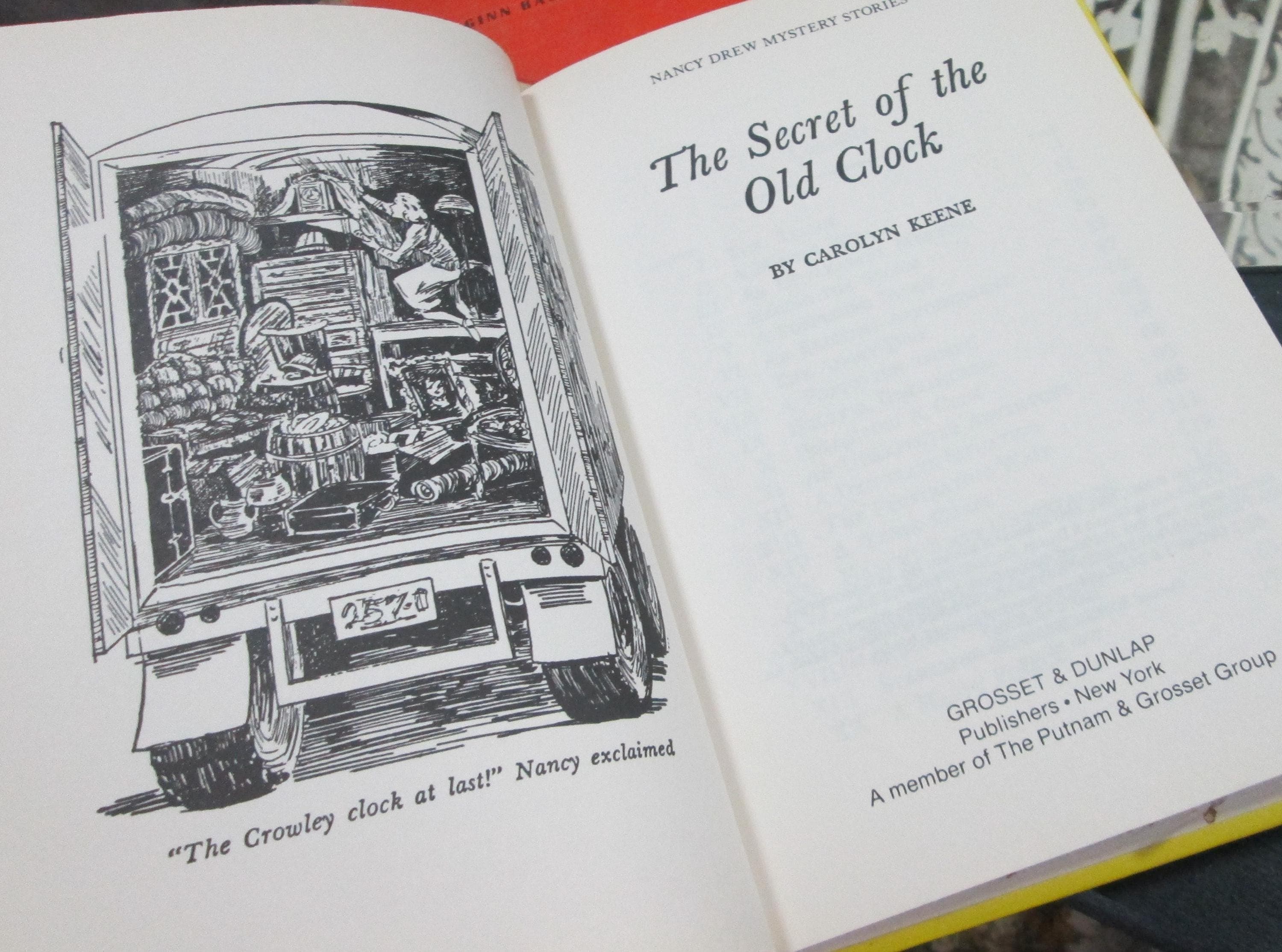 Nancy Drew The Secret of the Old Clock, 1987 Edition - Thumbnail 3