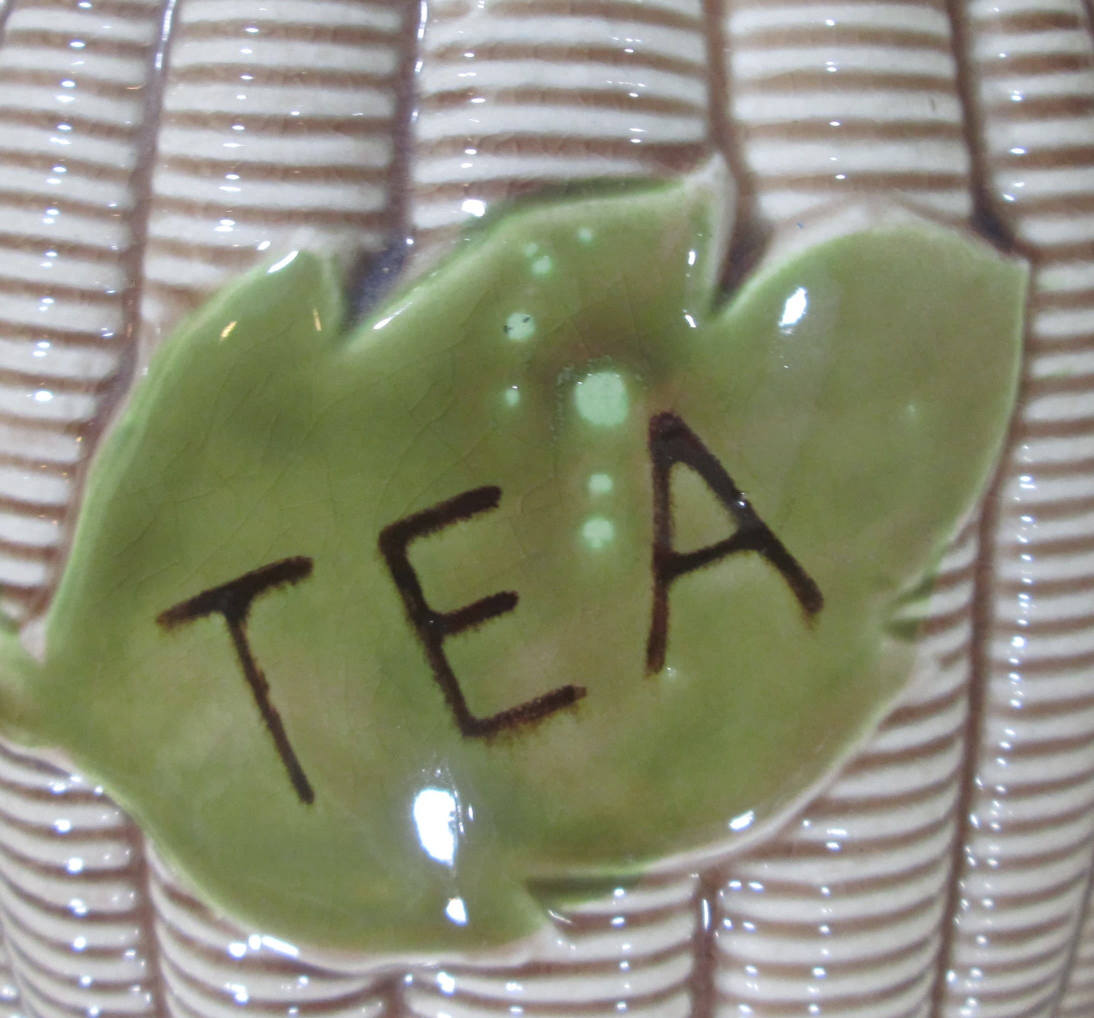 Vintage Basketweave Japan Teapot - Thumbnail 3