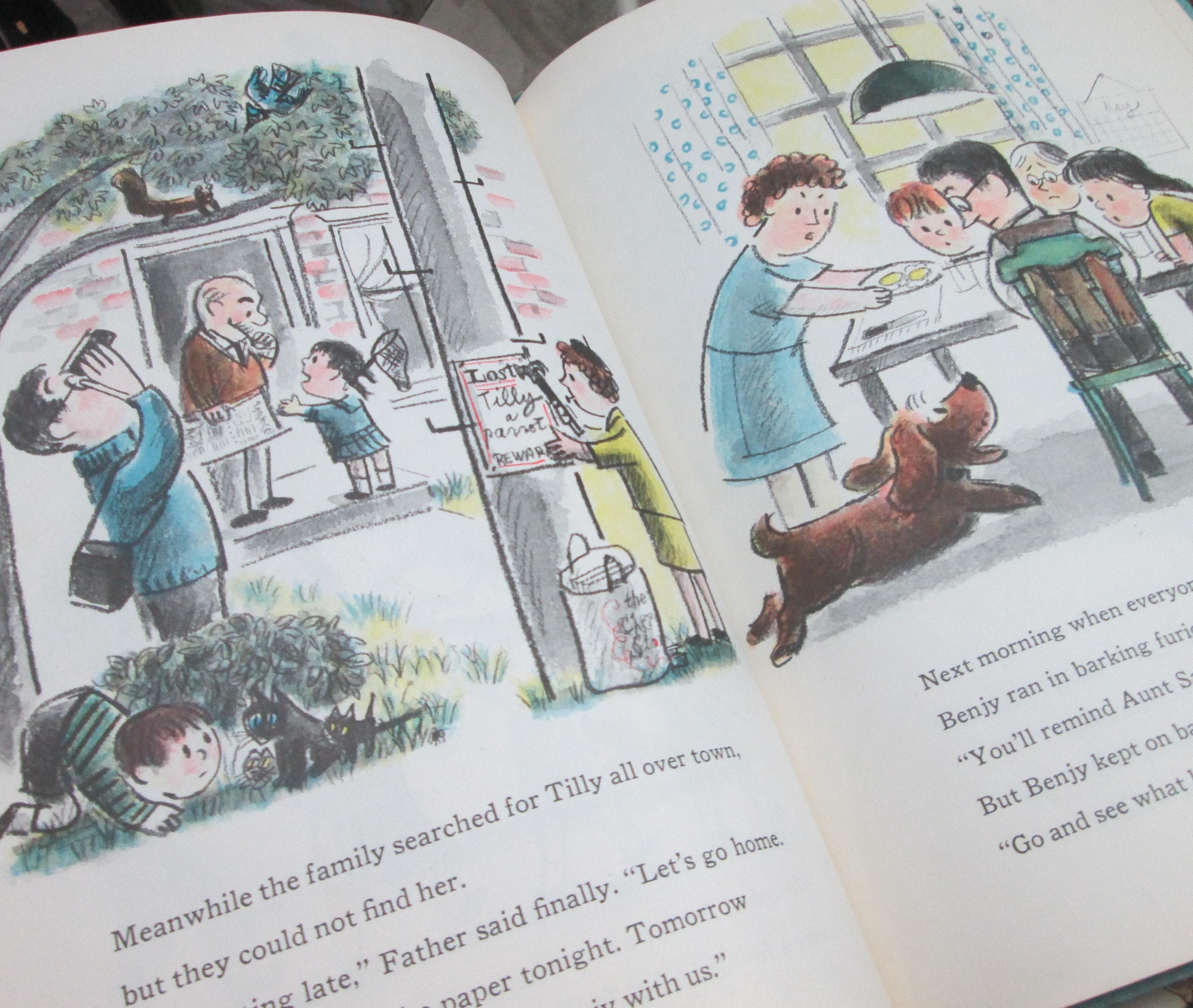 Benjy and The Barking Bird by Margaret Bloy Graham, 1971, Vintage Children's Book - Thumbnail 4