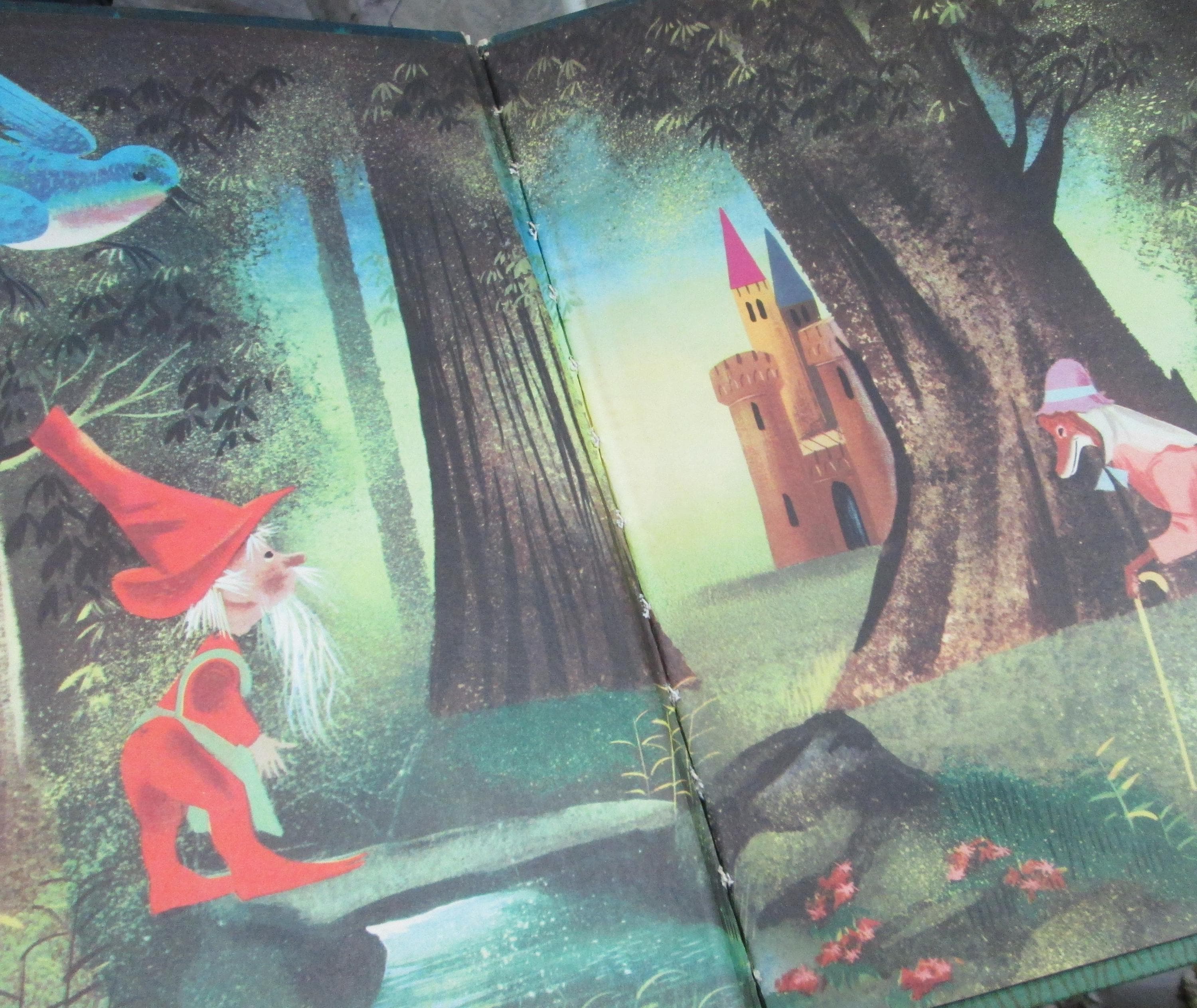 The Big Treasure Book of Nursery Tales Illustrated by Leonard Weisgard, 1954 - Thumbnail 2