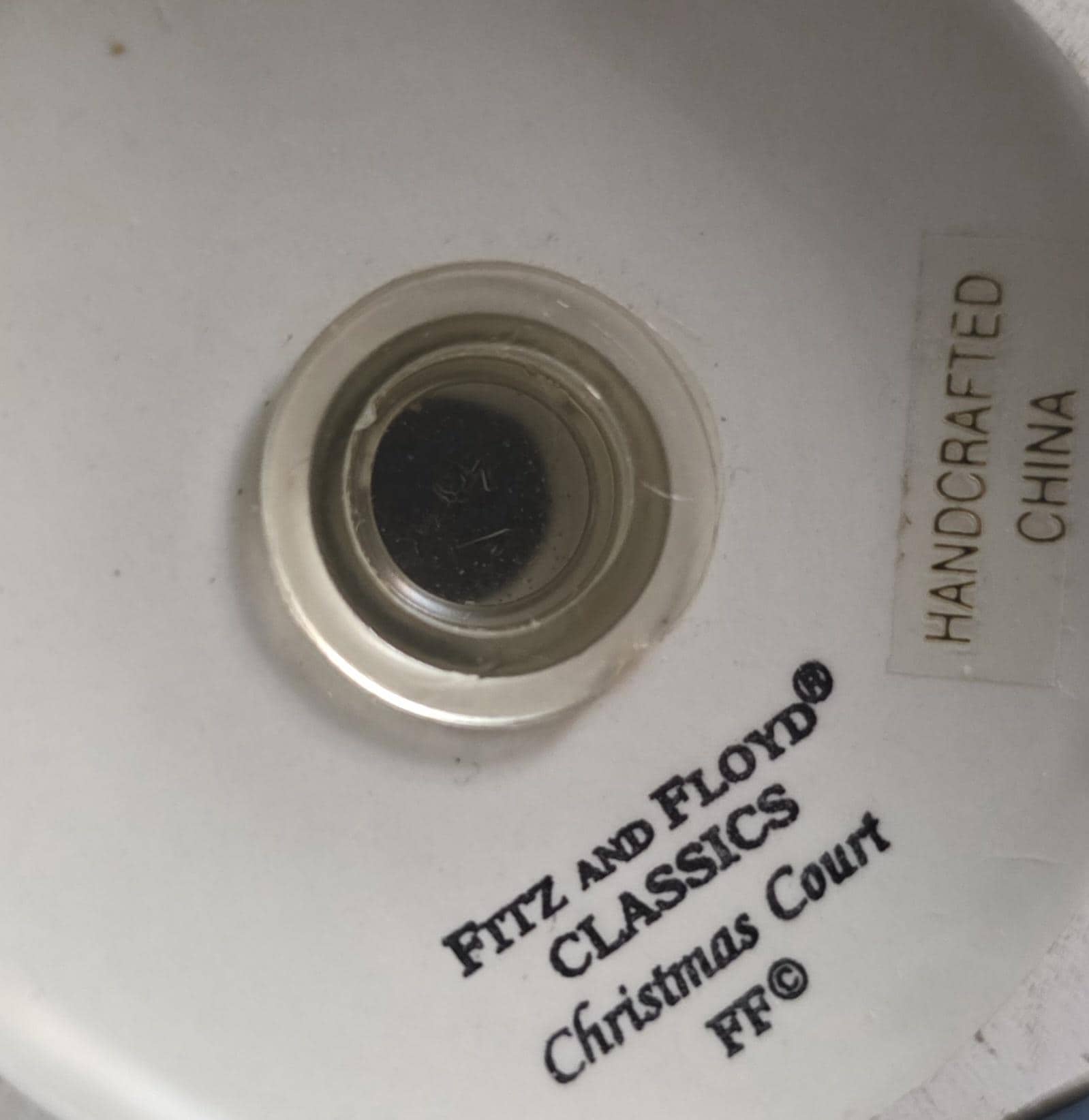 Vintage Fitz & Floyd Classics Christmas Court Salt Shaker, Christmas Decor - Thumbnail 3