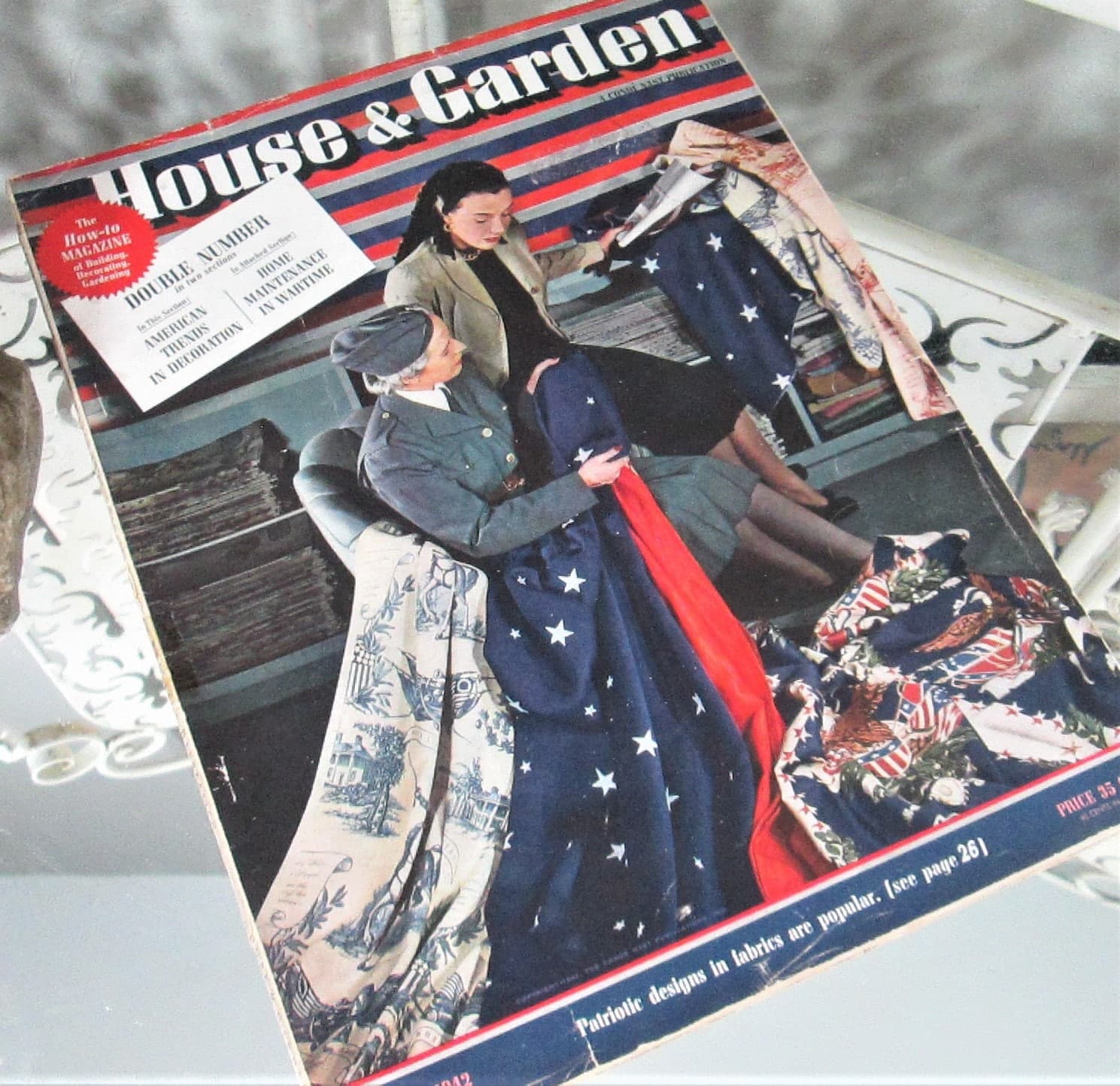 Vintage House & Garden Magazine March 1942