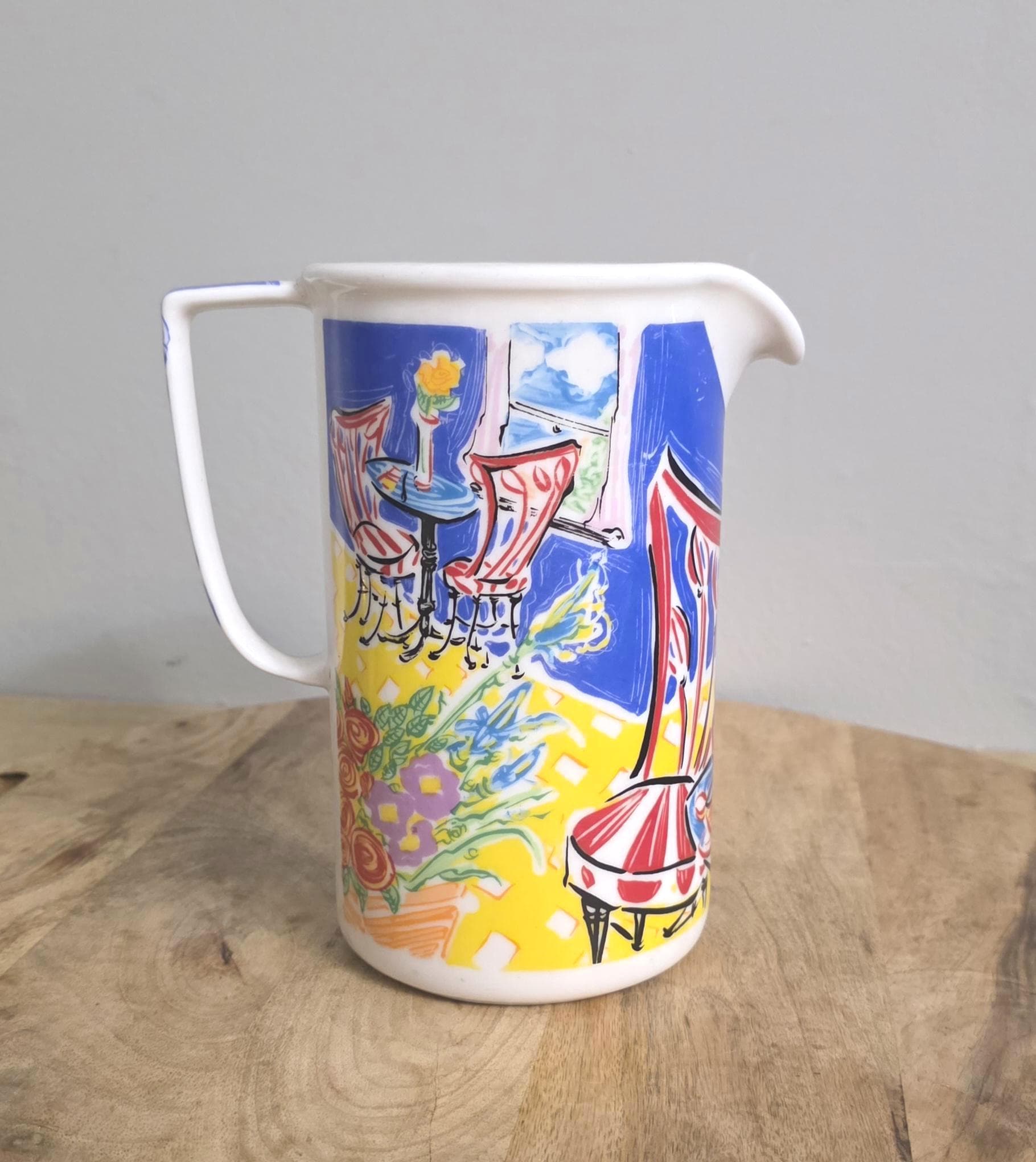 Vintage Mary Graves Cafe Design Pitcher - Thumbnail 3