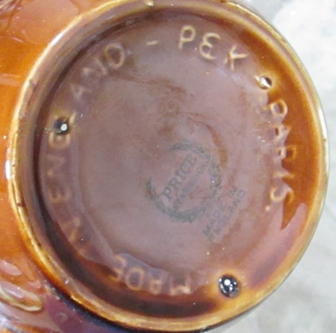 Vintage Price and Kensington England Brown Glaze Teapot - Thumbnail 3