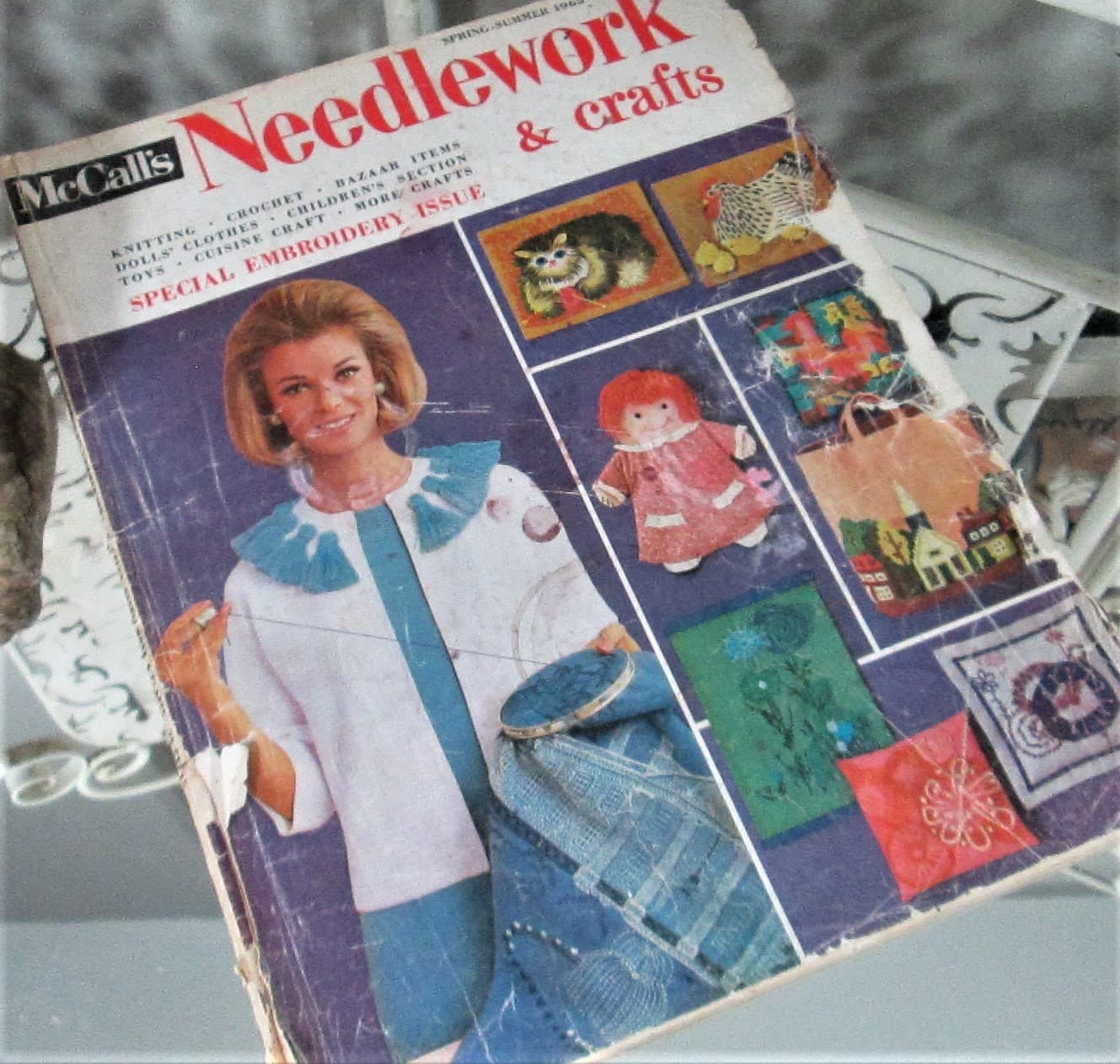 Vintage McCall's Needlework & Crafts Magazine Spring Summer 1965