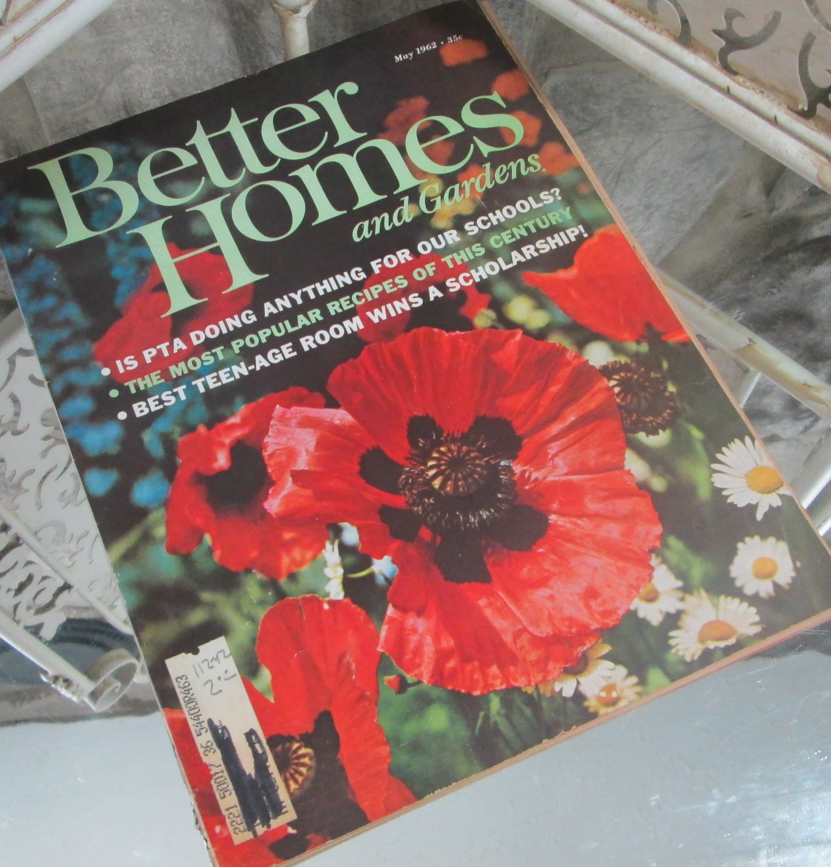 Vintage Better Homes and Gardens Magazine, May 1962