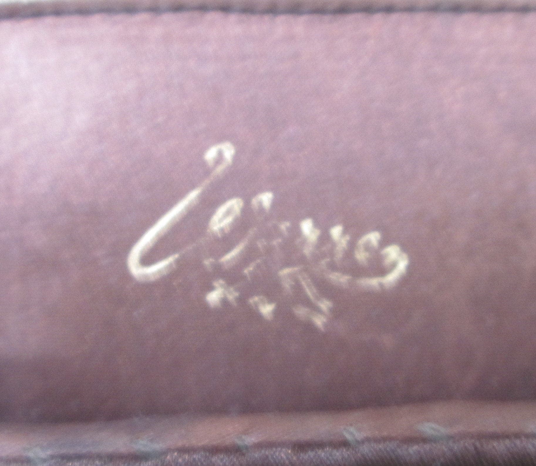 Vintage 1940's Brown Satin Beaded Evening Bag - Thumbnail 3