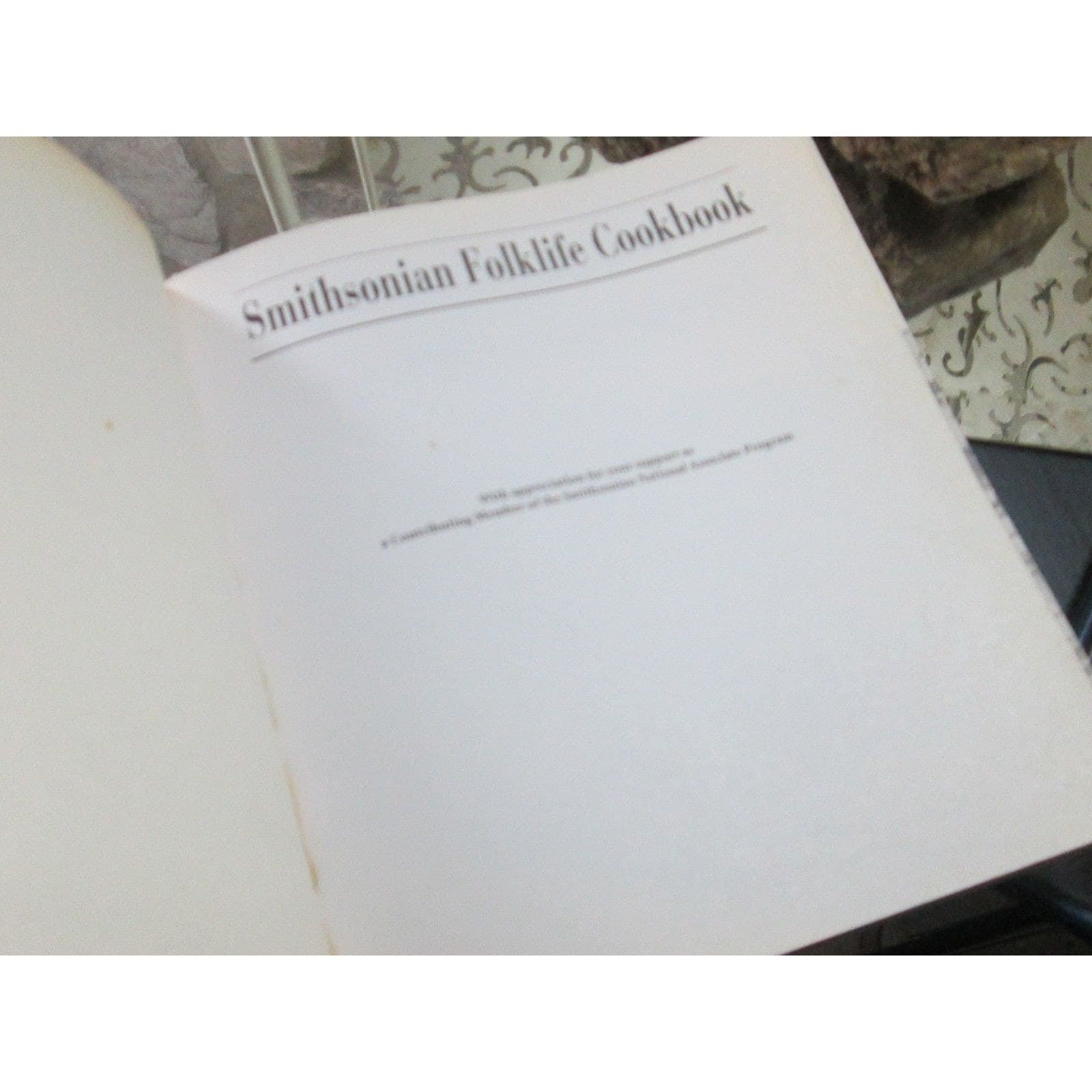 Vintage Smithsonian Folklife Cookbook - Thumbnail 2