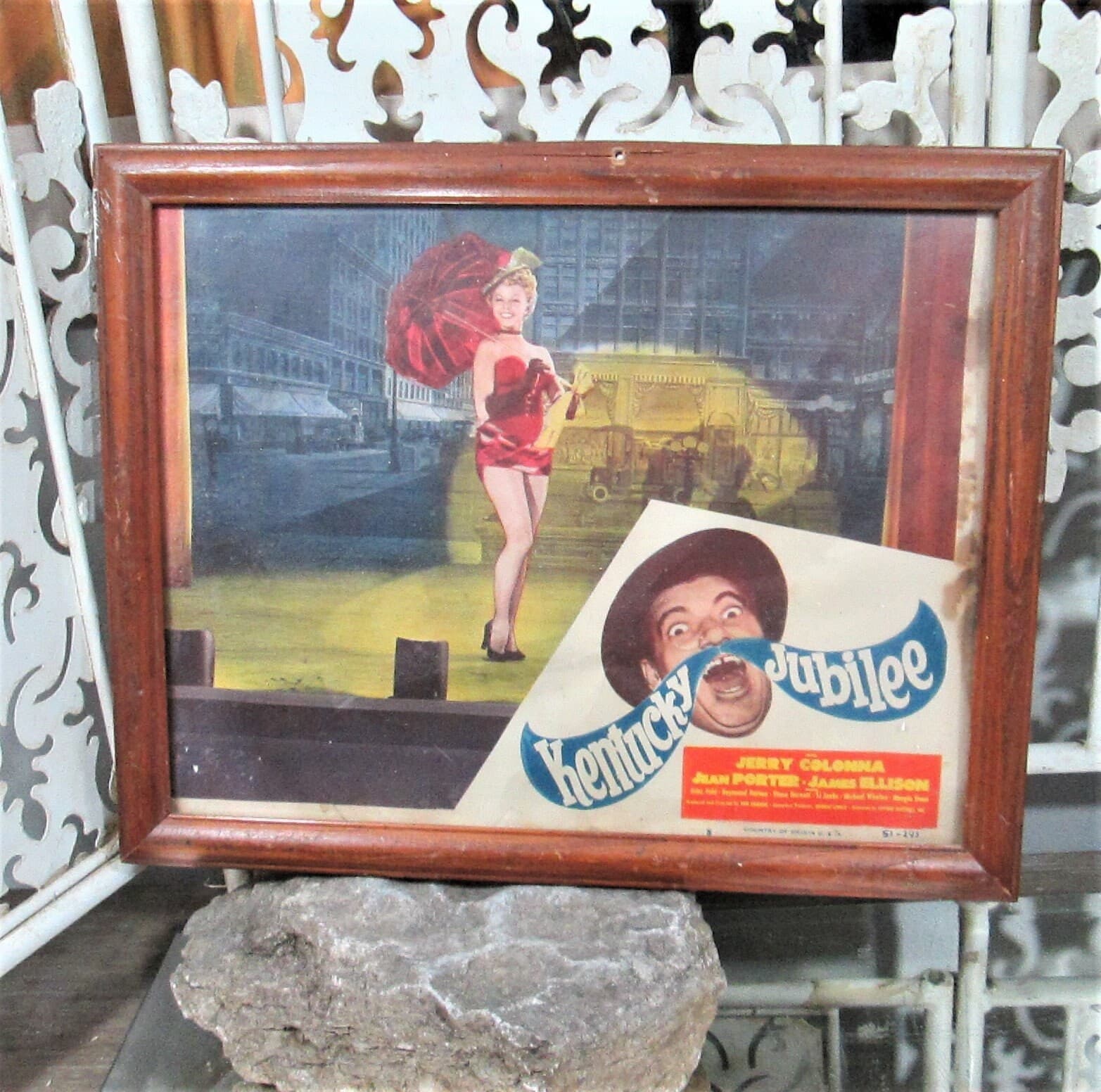 Vintage Kentucky Jubilee 1951 Lobby Card