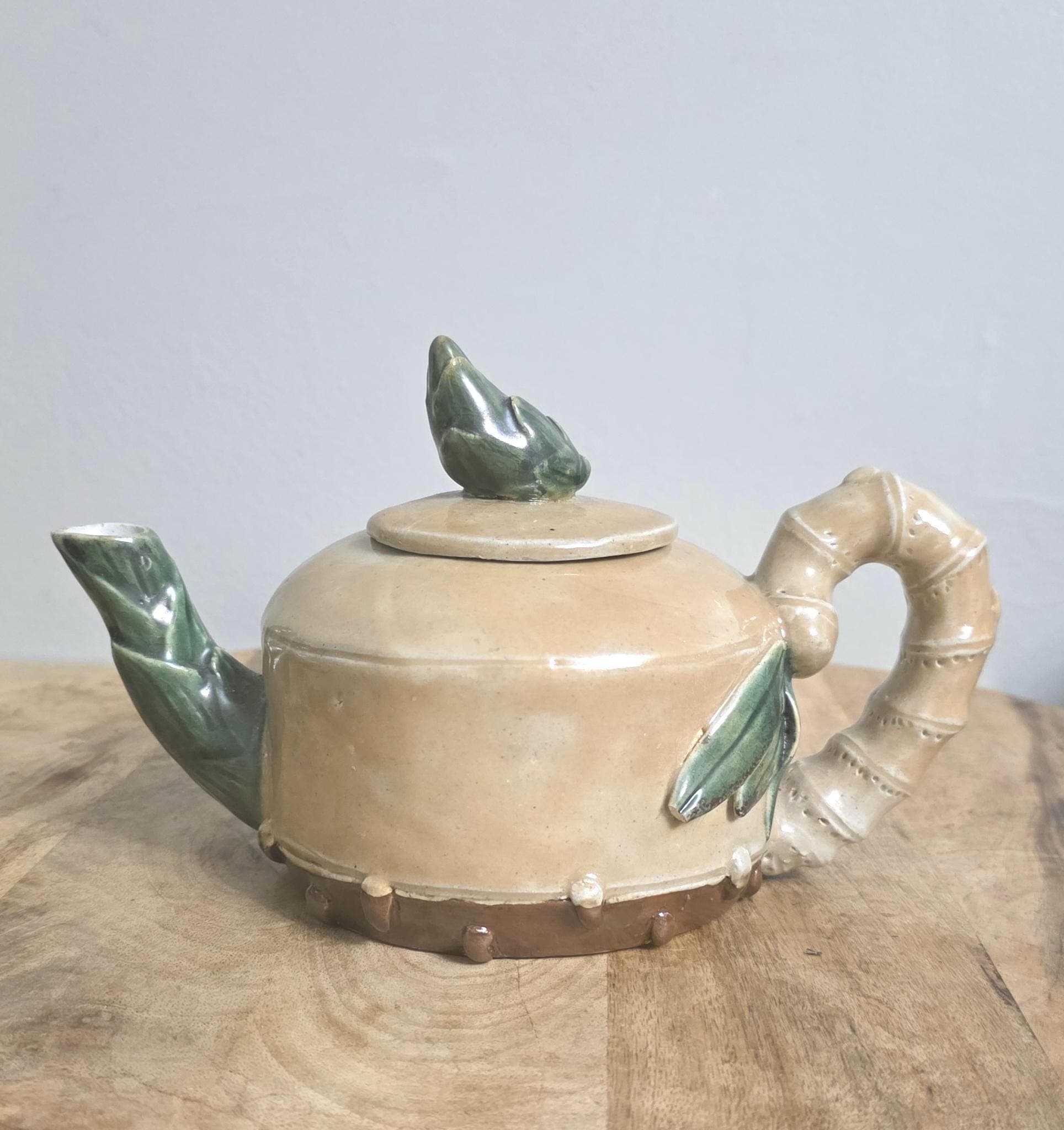 Vintage Chinese Pottery Clay Teapot
