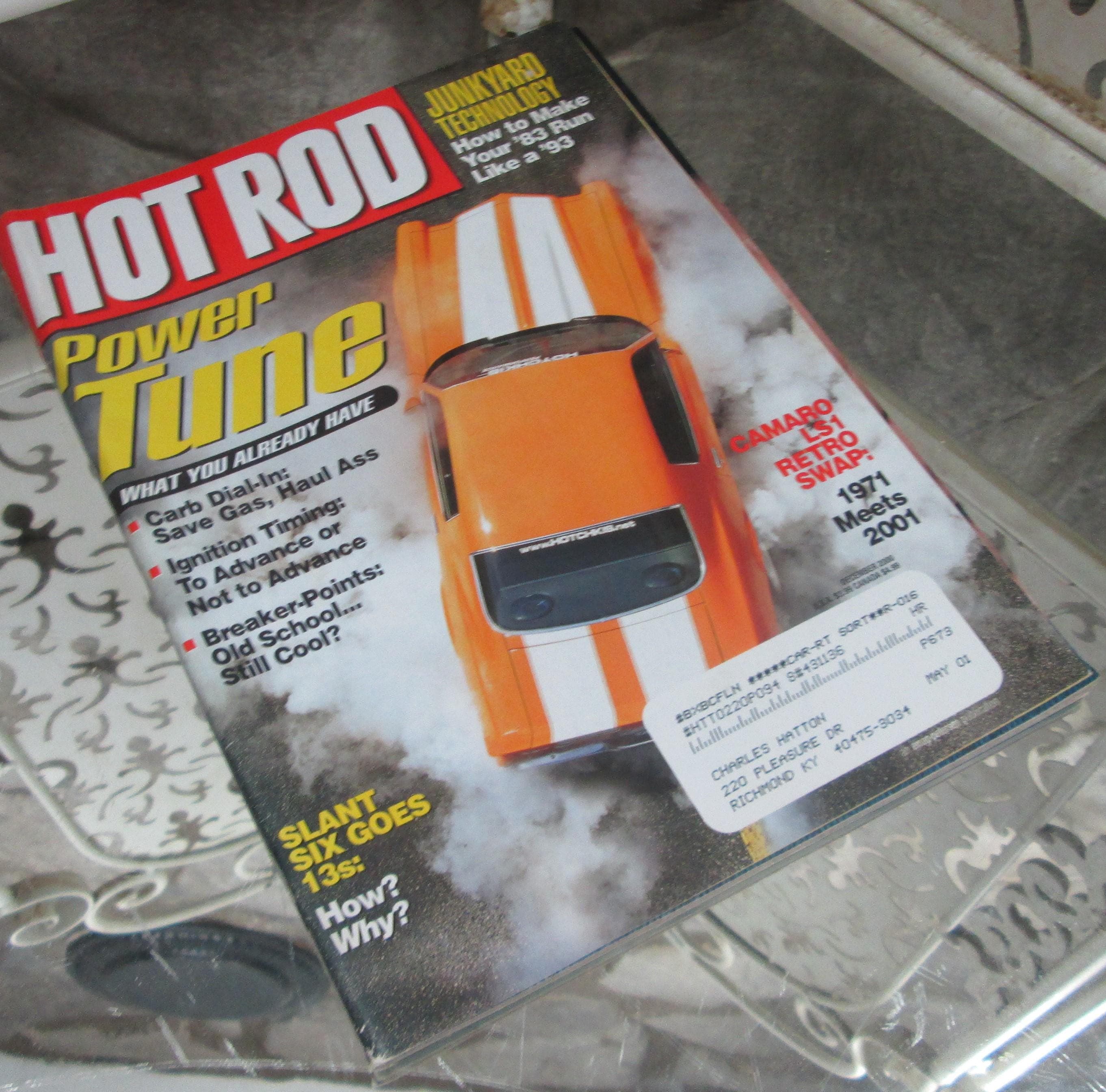 Vintage Hot Rod Magazine, December 2000