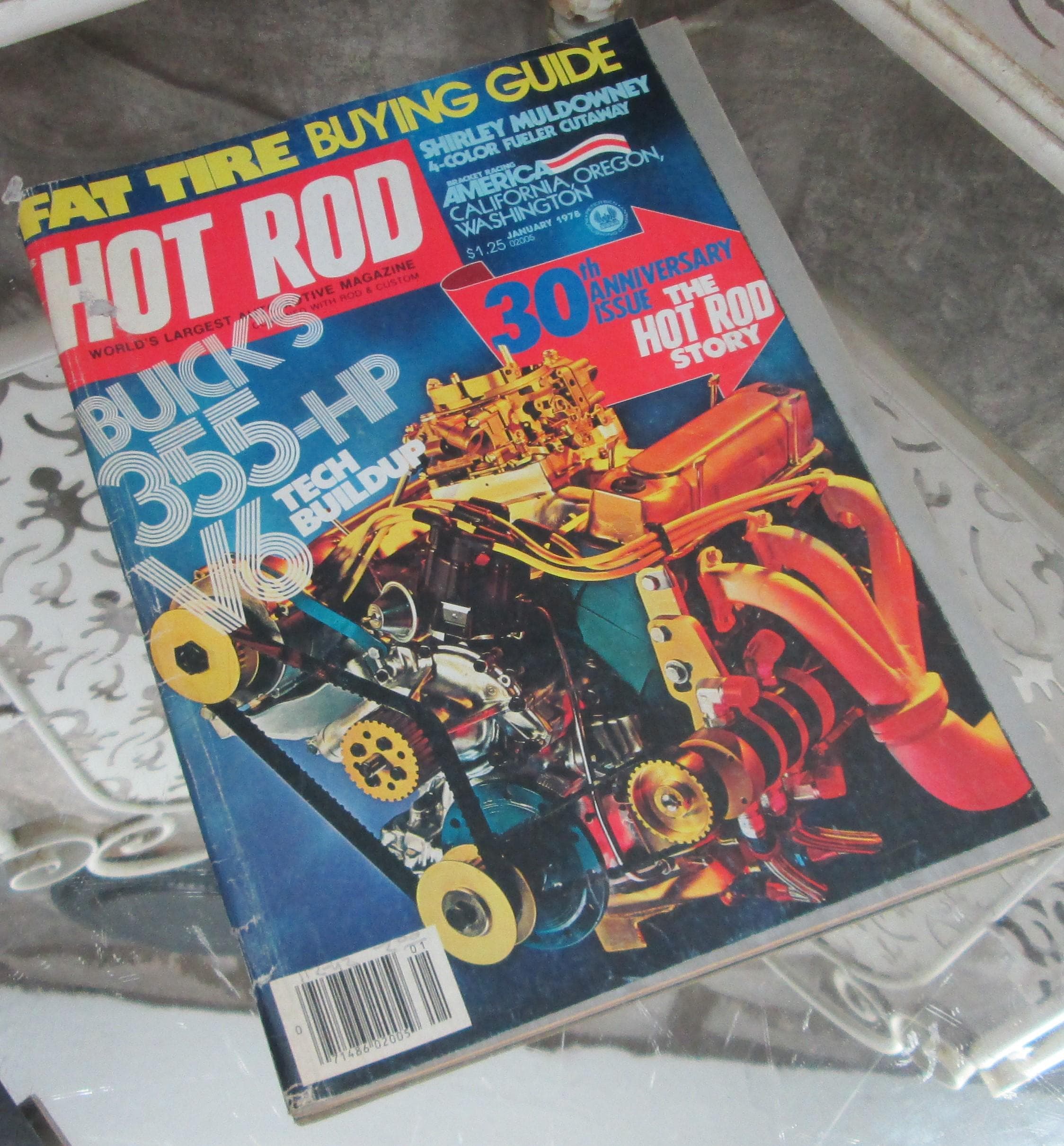 Vintage Hot Rod Magazine, January 1978