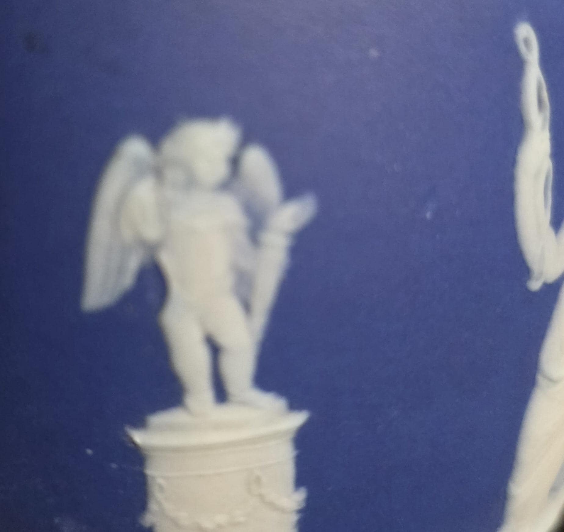 Antique Wedgwood Cobalt Dip Pitcher - Thumbnail 8