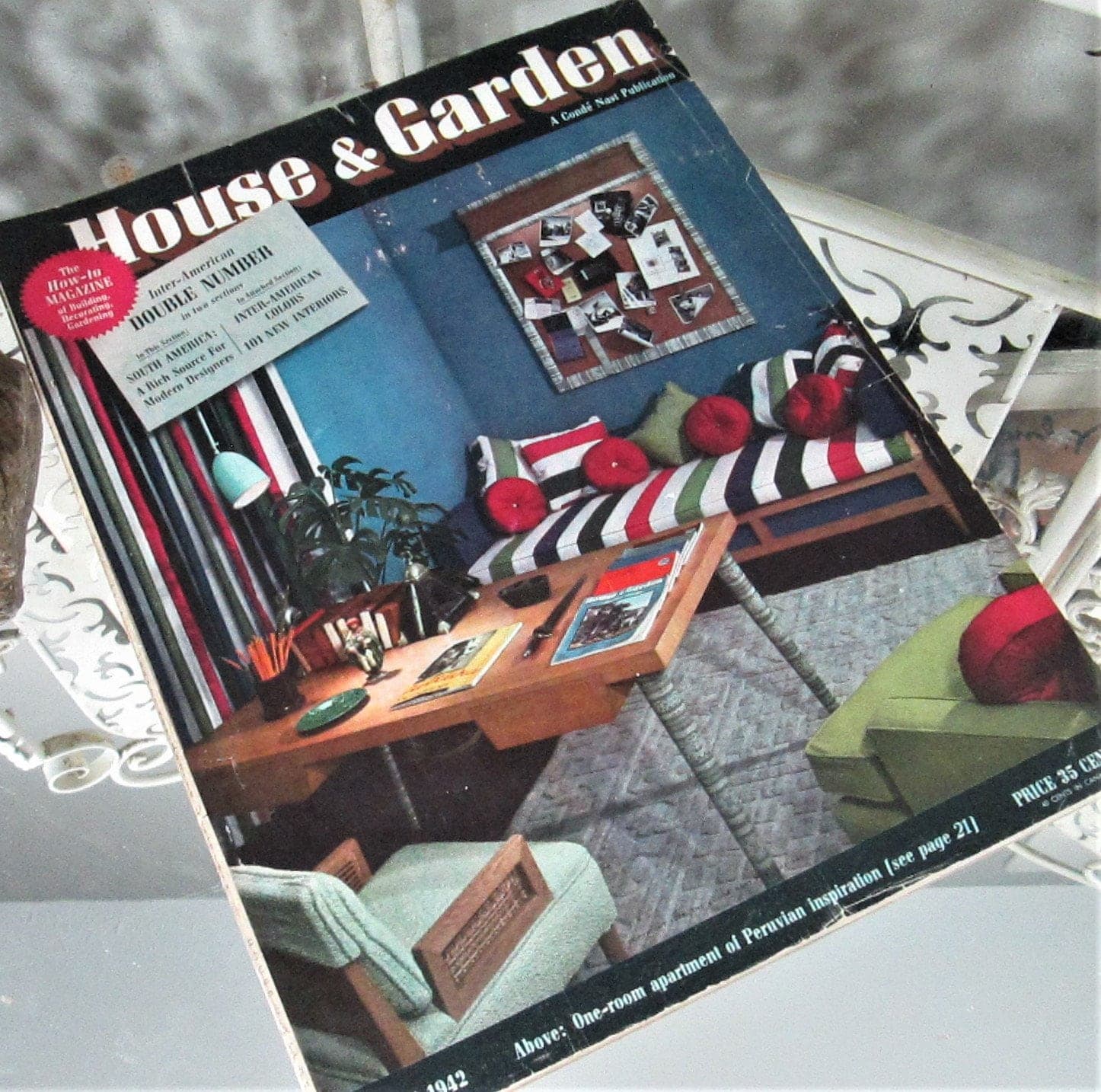 Vintage House & Garden Magazine April 1942